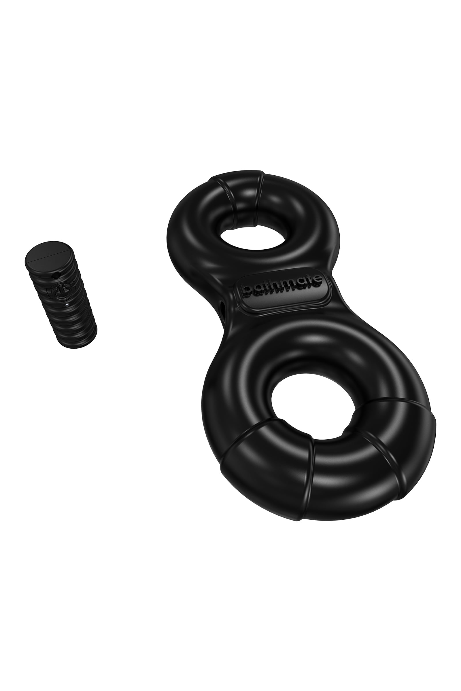 Bathmate Penis üzerindeki titreşim halkası Eight, elastomex, siyah, Ø4-5 cm - Görsel 4