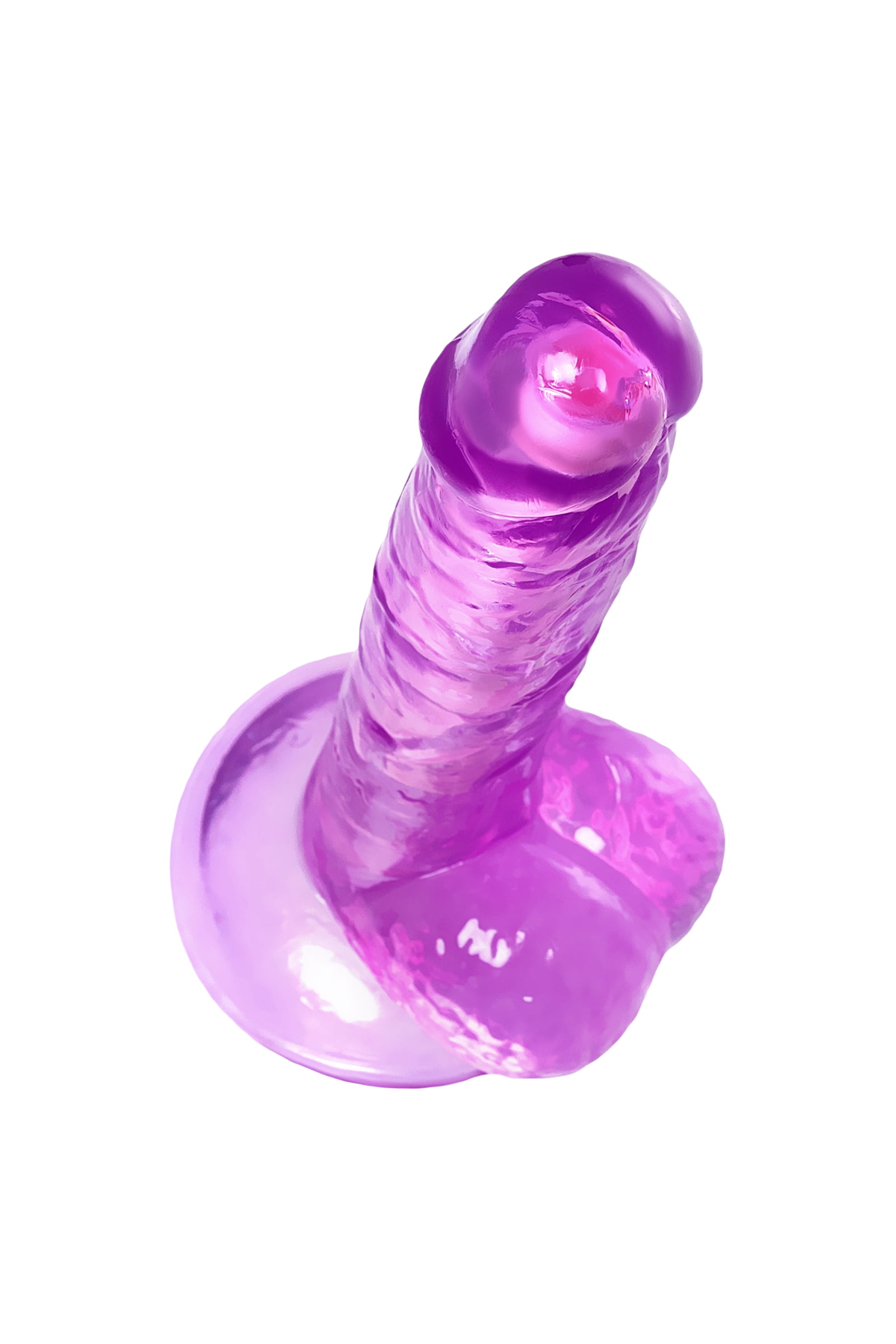 A-Toys by TOYFA Jel Dildo Celiam, TPE, mor, 20,5 cm - Görsel 7