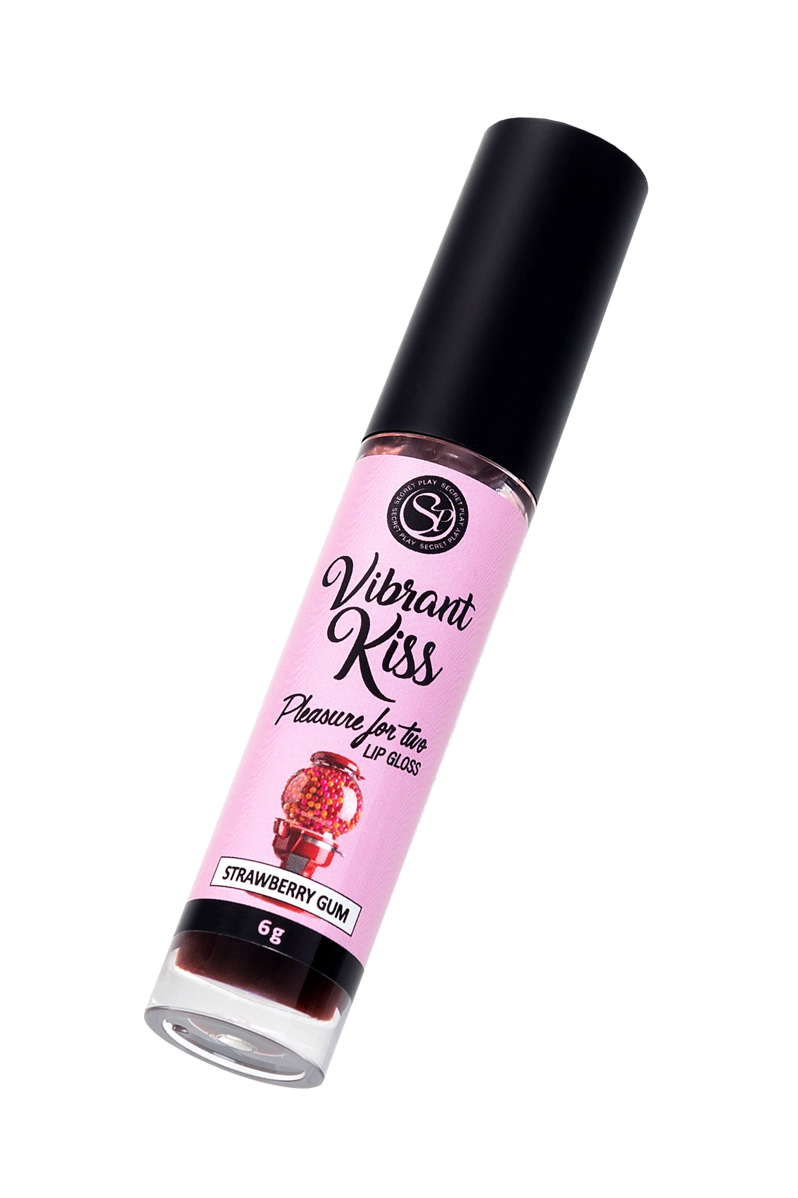 SECRET PLAY Lip Gloss Vibrant Kiss' Çilekli Sakız Aromalı Dudak Parlatıcı, 6 gr - Görsel 4
