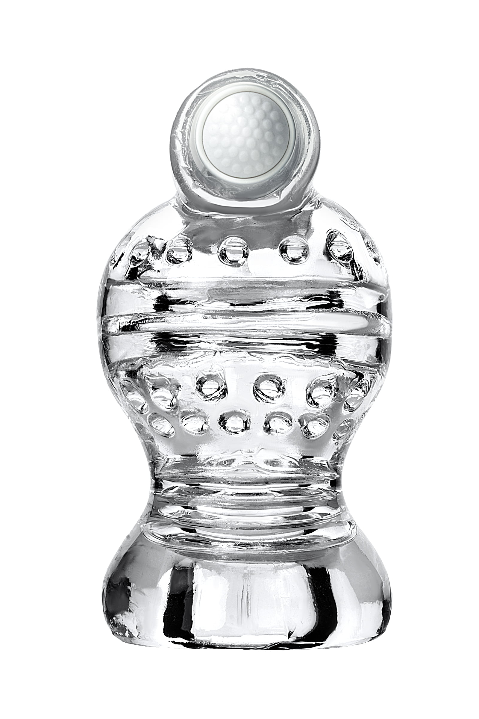 Lingam by TOYFA Masturbator ,Shakti, TPE, Şeffaf, 9 cm - Görsel 2