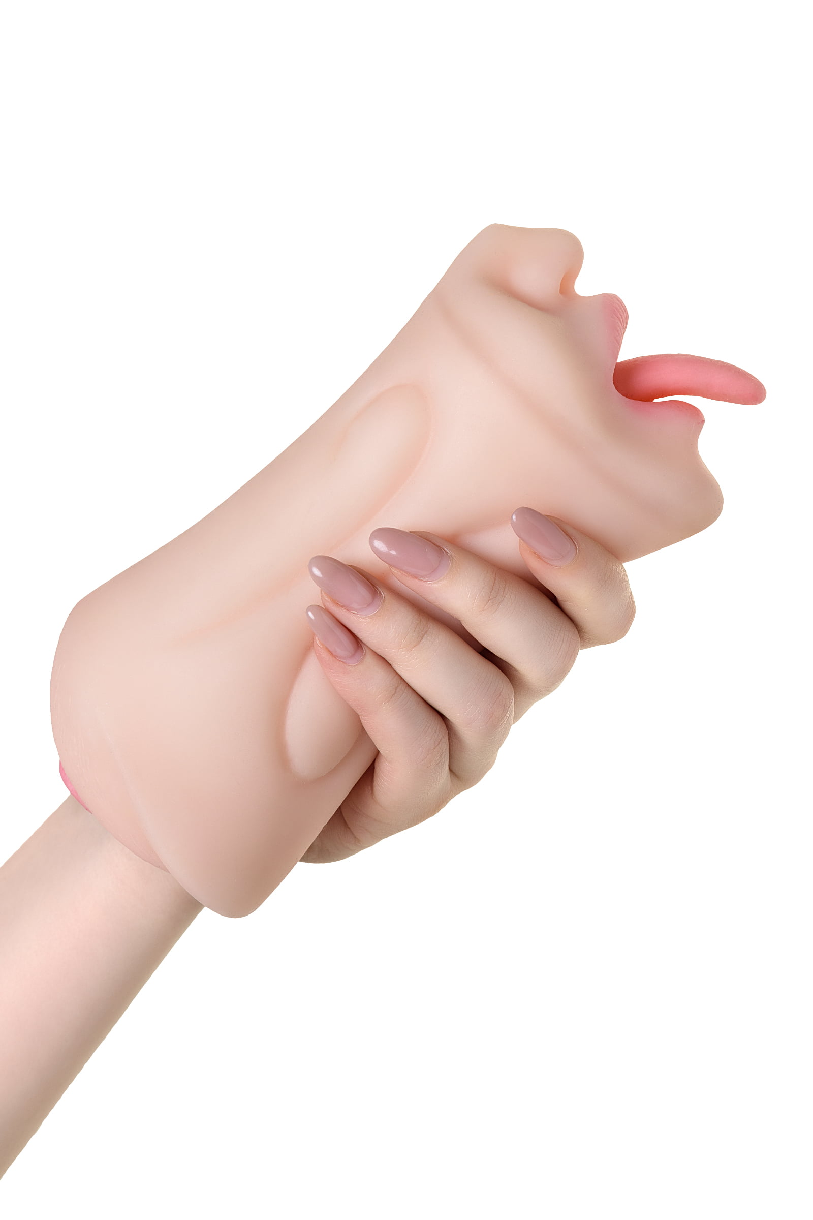 Juicy Pussy by TOYFA Masturbator Realistik, Fruity Tongue, Ağız ve Vajina, TPE, Ten,19 cm - Görsel 7
