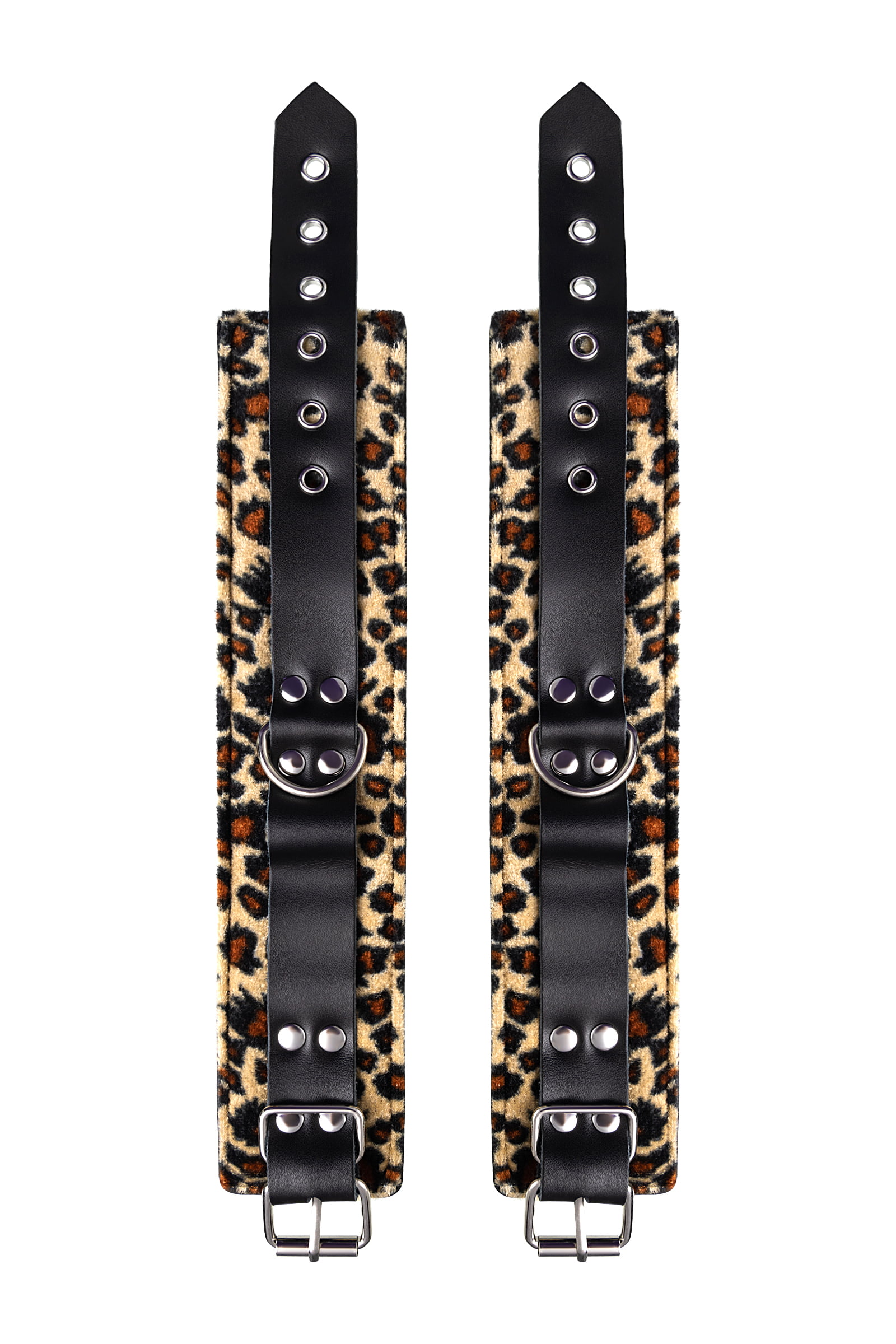 Anonymo BDSM Ayak Kelepçe #0152, PU deri, baskılı, 27 cm - Görsel 8