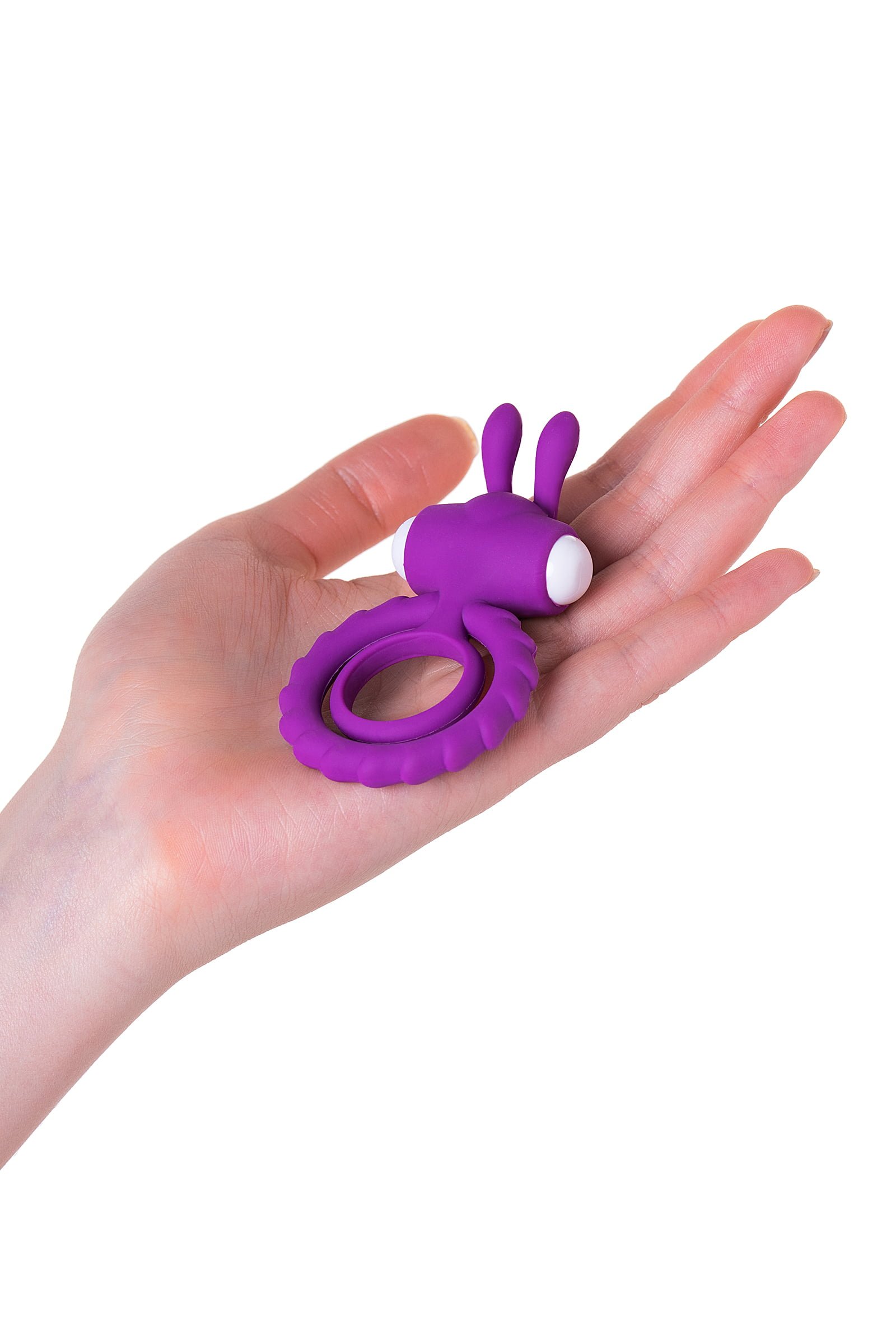 JOS GOOD BUNNY Penis Halkası, silikon, mor, 9 cm - Görsel 7