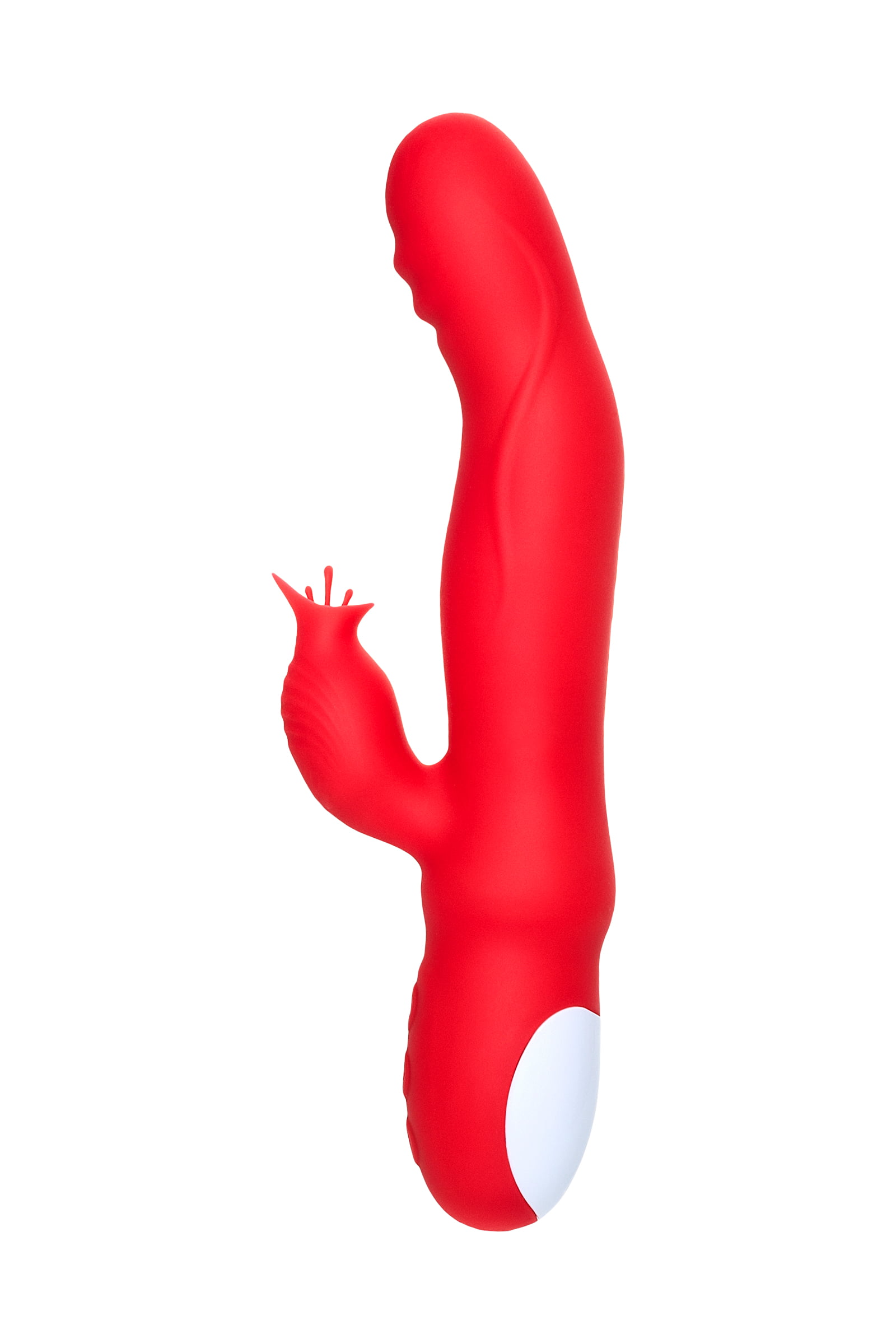 JOS Redli Vibratör, Silikon, kırmızı, 21 cm - Görsel 2