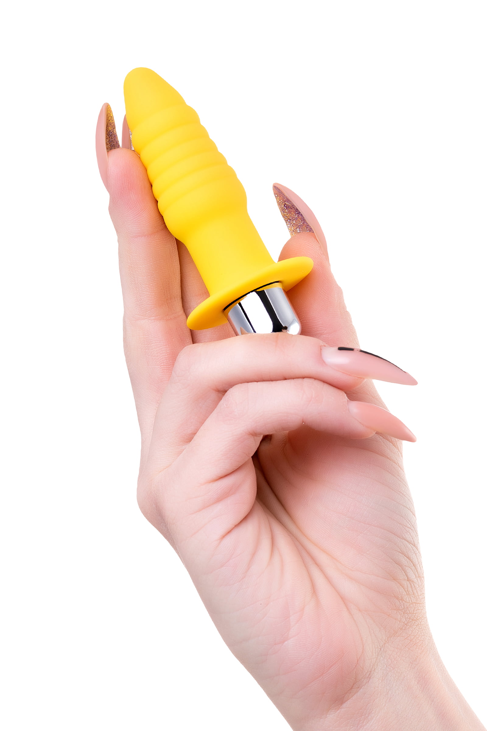 ToDo by Toyfa Lancy Anal Plug, silikon, sarı, 11 cm - Görsel 5