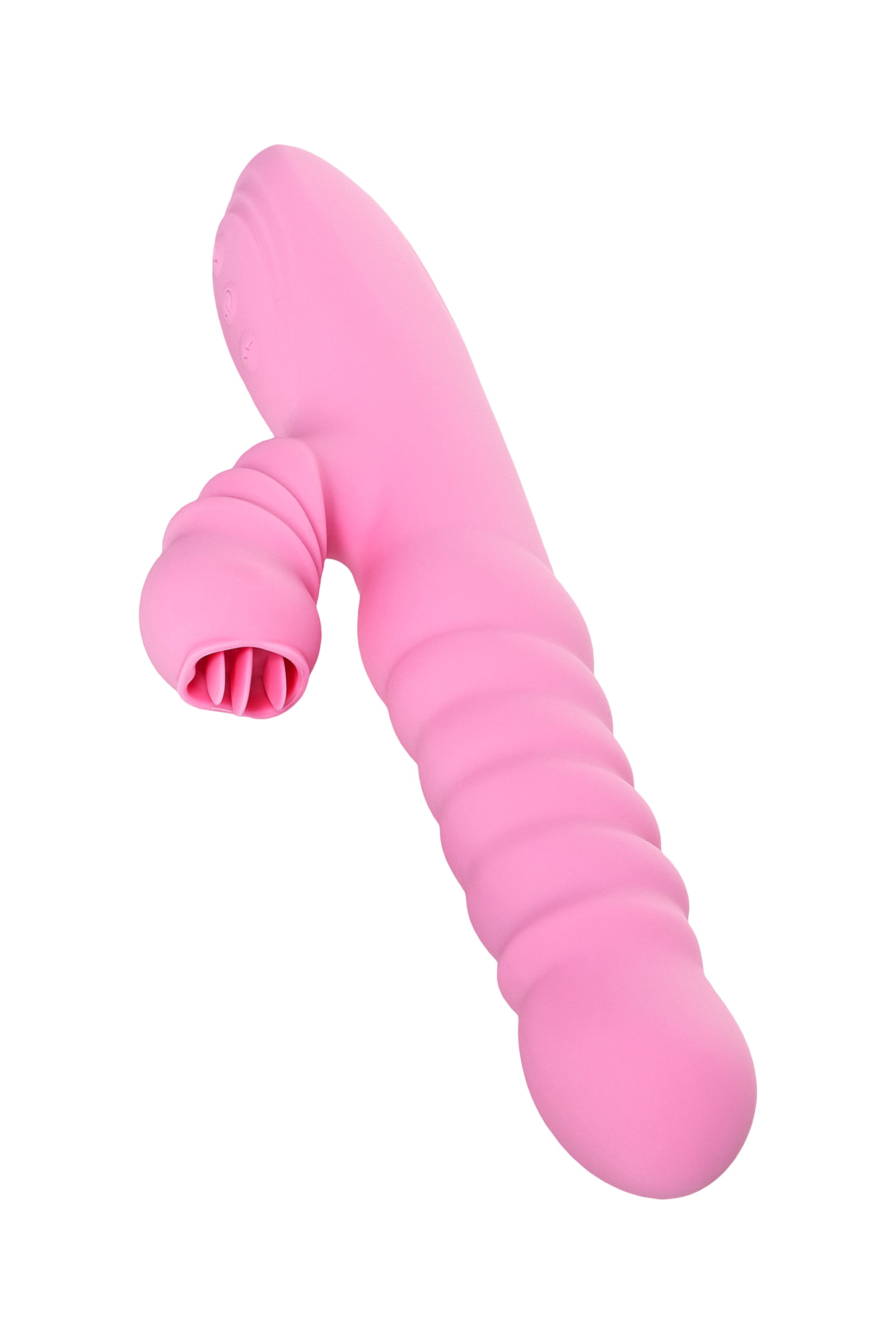 JOS Lixy Vibratör, Yukarı ve Aşağı Fonksiyonlu, Silikon, Pembe, 23 cm - Görsel 5