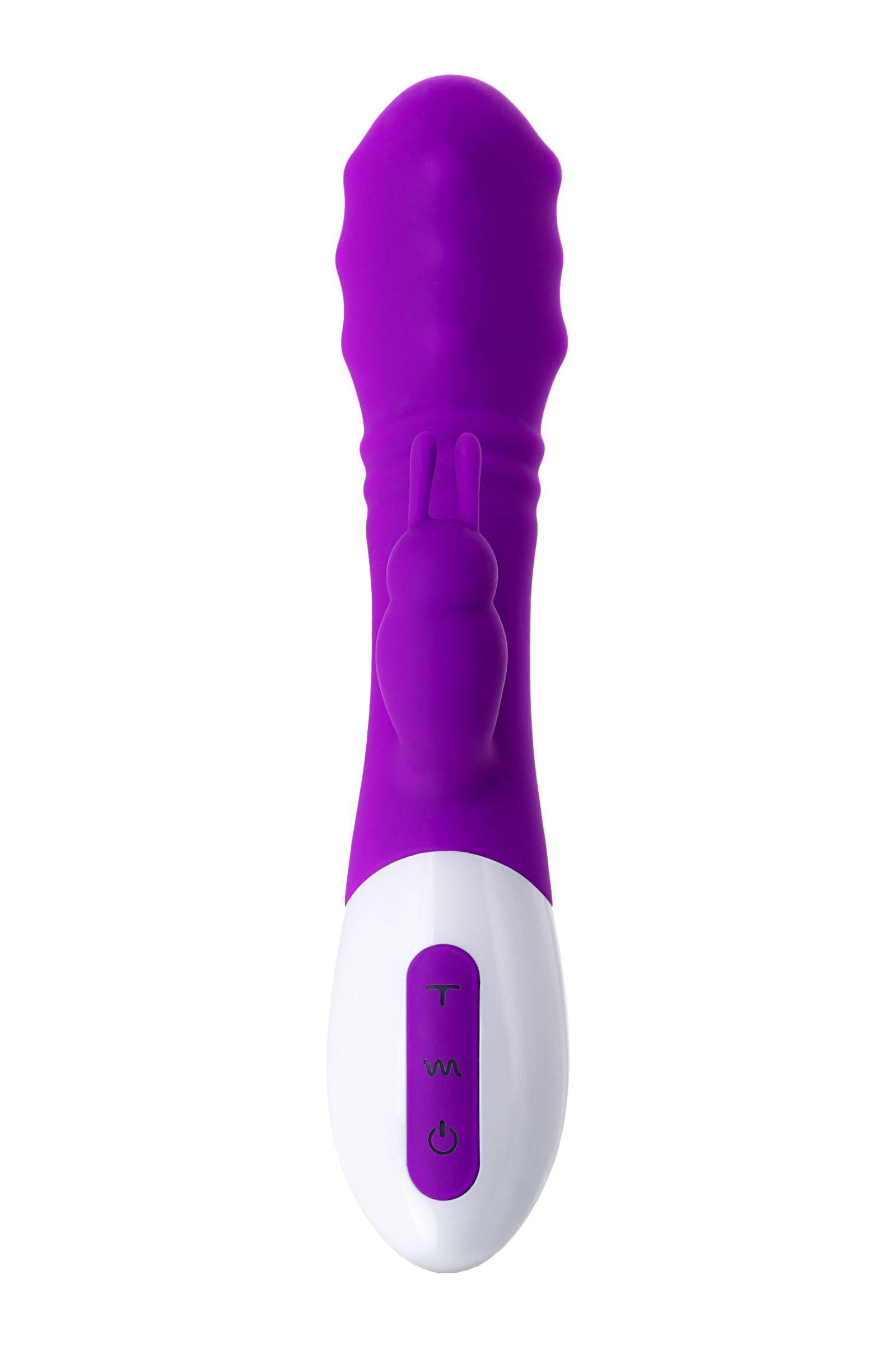 JOS TATY Klitoral Uyarıcı Vibratör, silikon, mor, 21,5 cm - Görsel 2