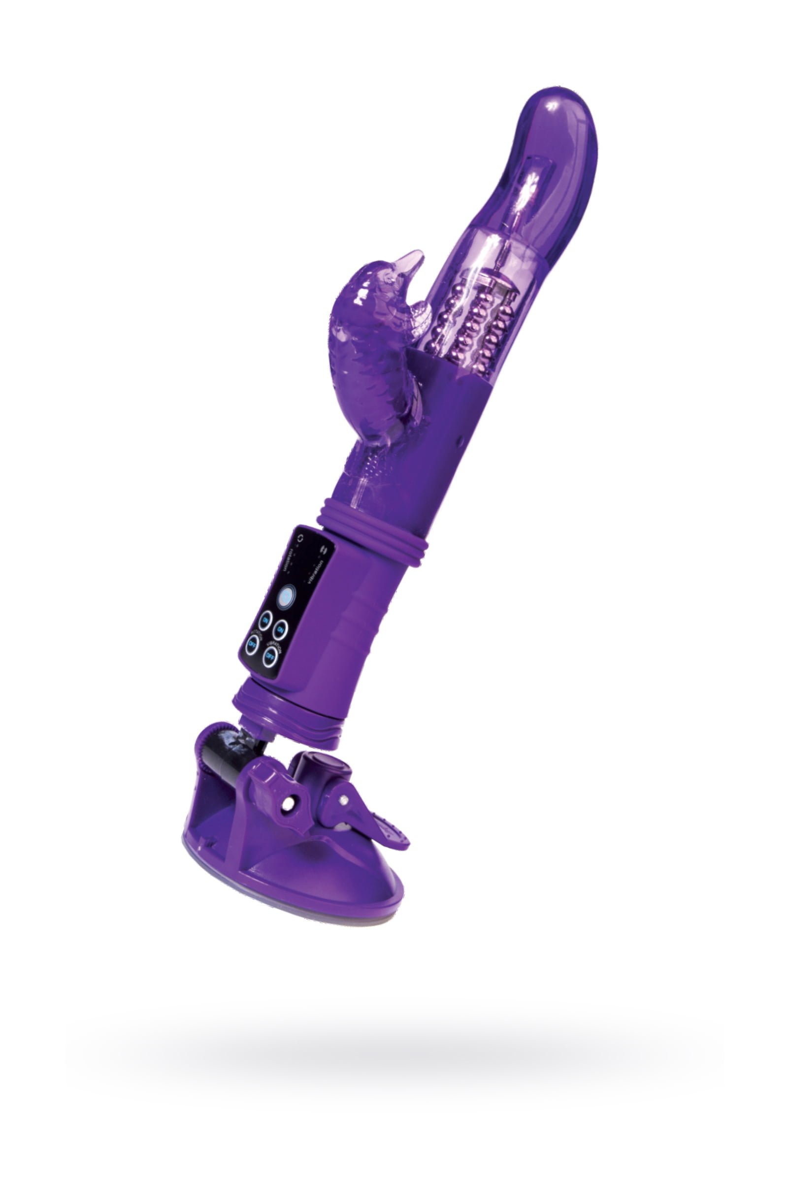 A-Toys by TOYFA Klitoral Uyarıcı Vibratör, TPR, Mor, 22,5 cm