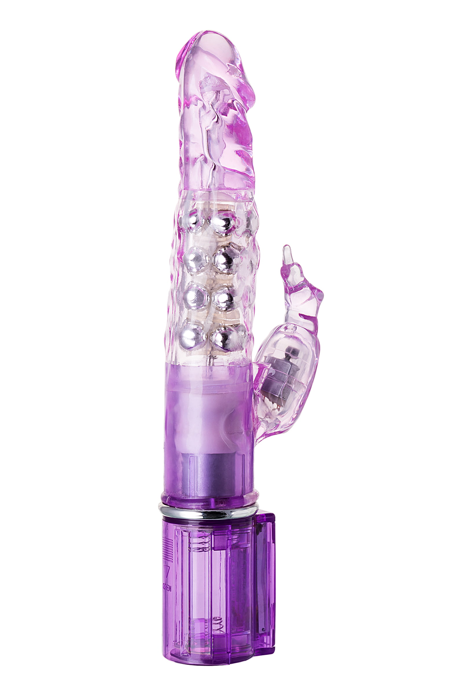 A-Toys by TOYFA High-Tech Klitoral Uyarıcı Vibratör, TPE, mor, 26,5 cm - Görsel 4