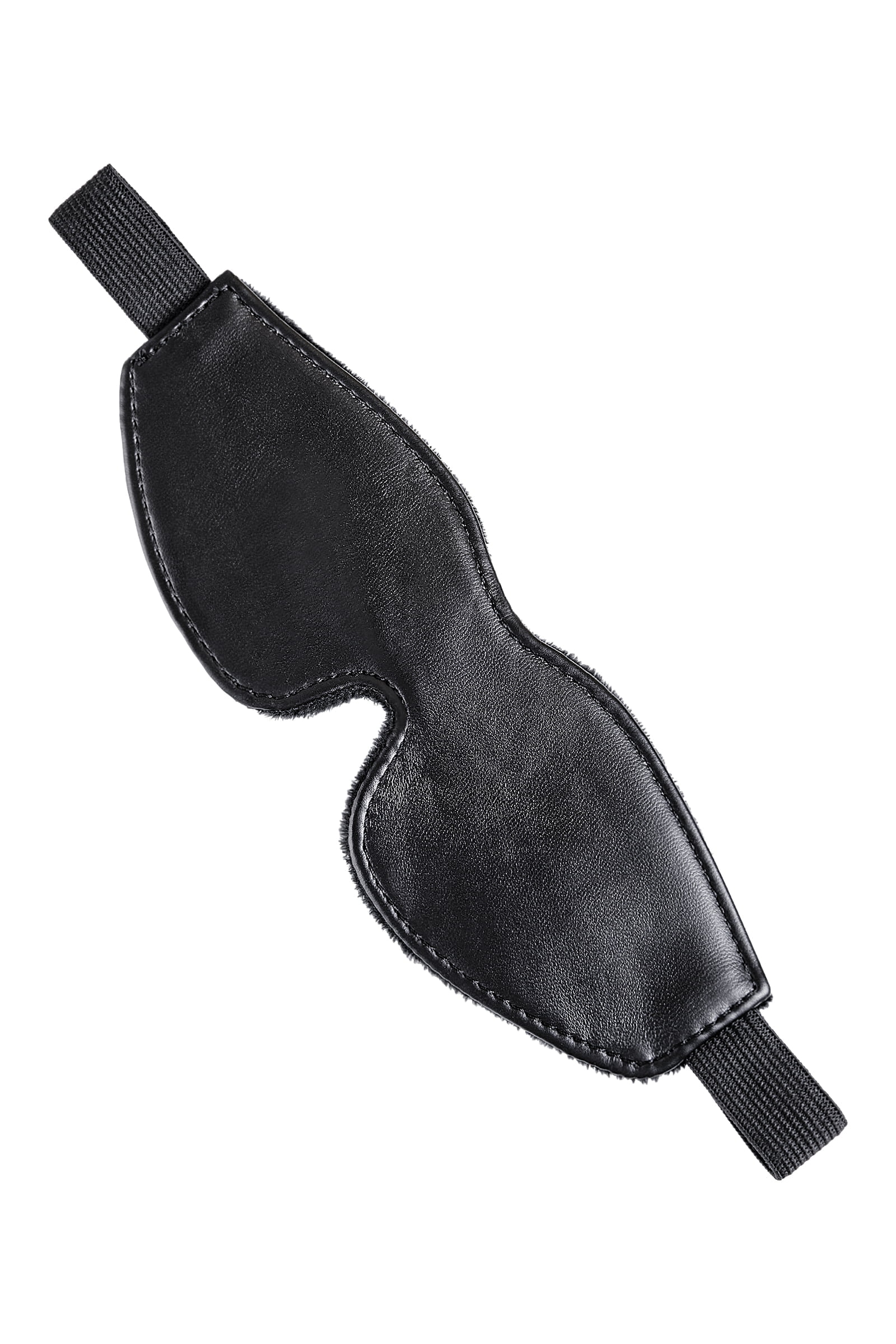 Anonymo BDSM Maske , PU deri, siyah, 26,5 cm - Görsel 4