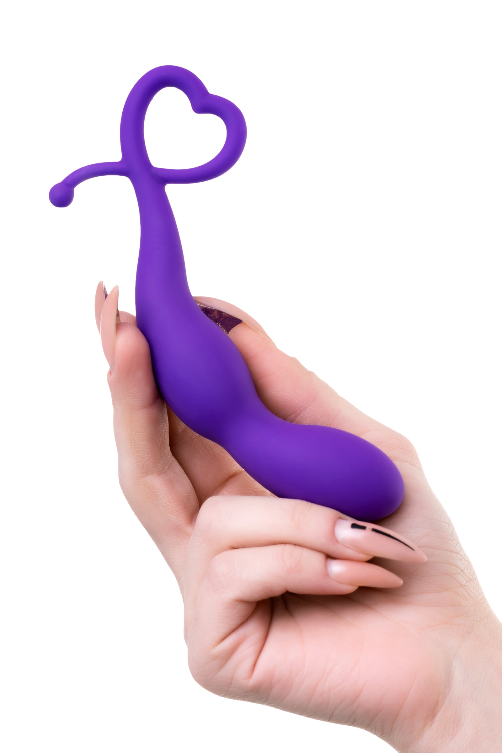 ToDo by Toyfa Wlap Anal Plug, silikon, mor, 16 cm, Ø 2,5 cm - Görsel 6