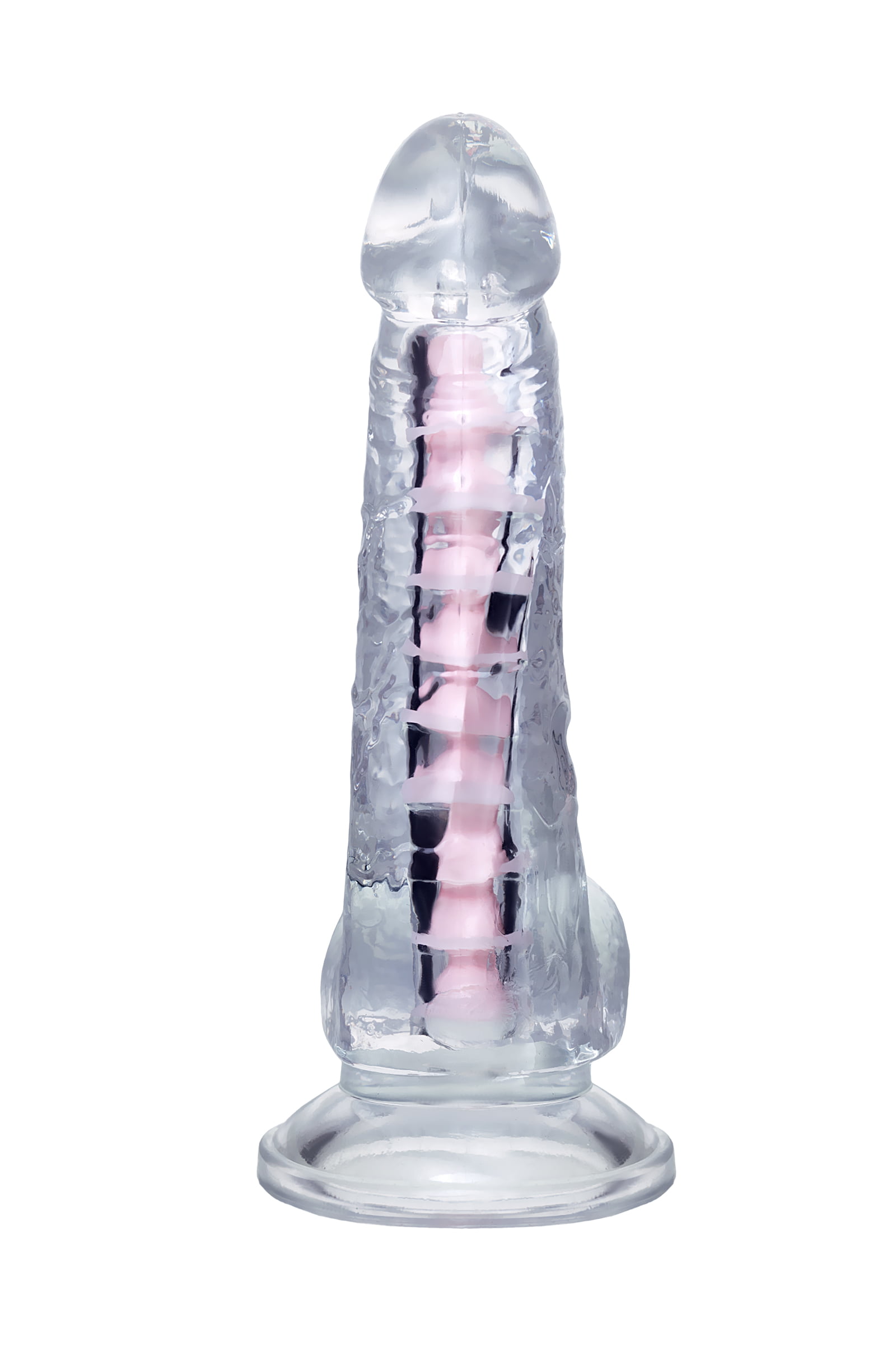 A-Toys by TOYFA Paret Jel Dildo, TPE, Şeffaf, 18 cm - Görsel 6