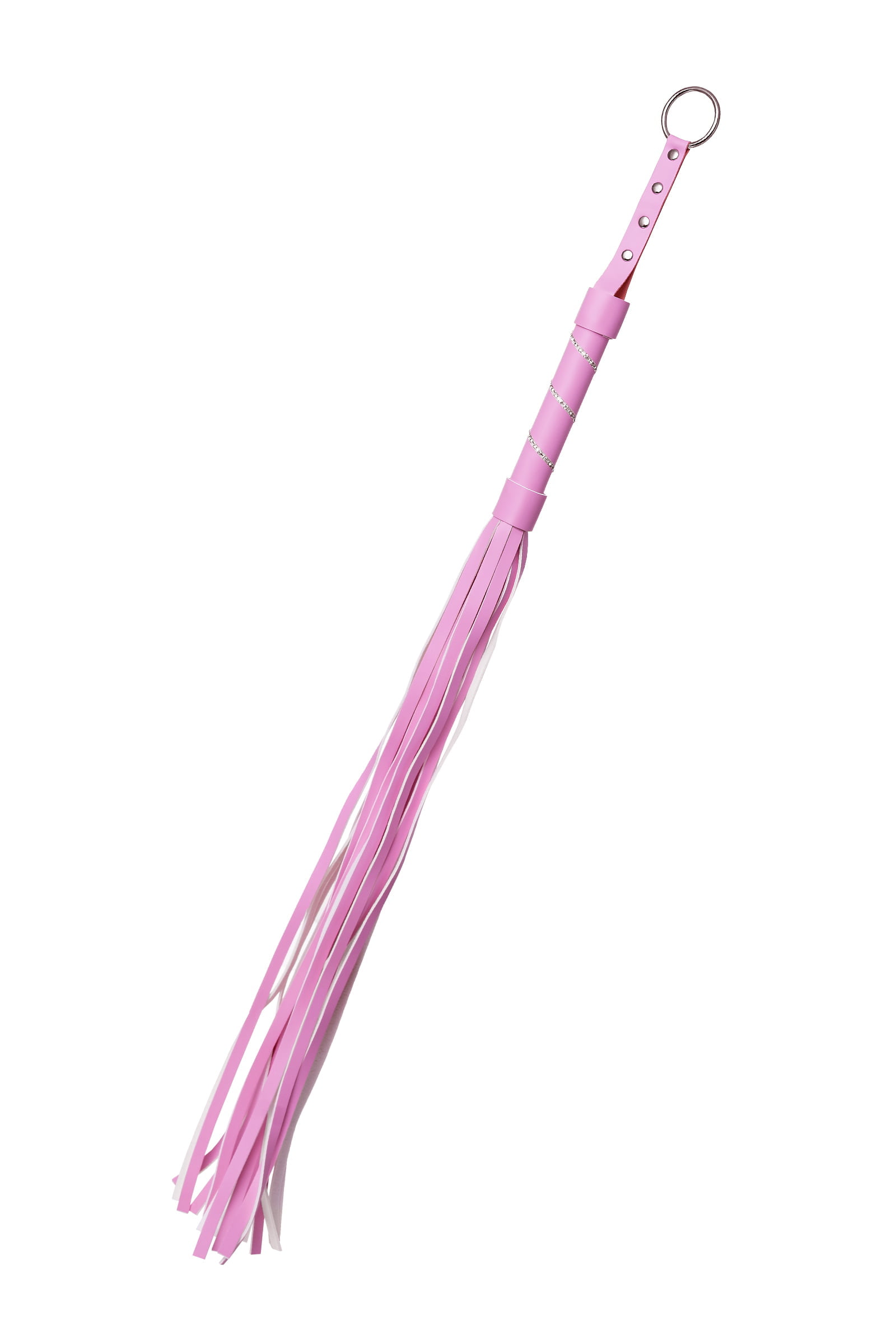 Anonymo Deri Kırbaç #0006, PU deri, pembe, 64 cm - Görsel 4