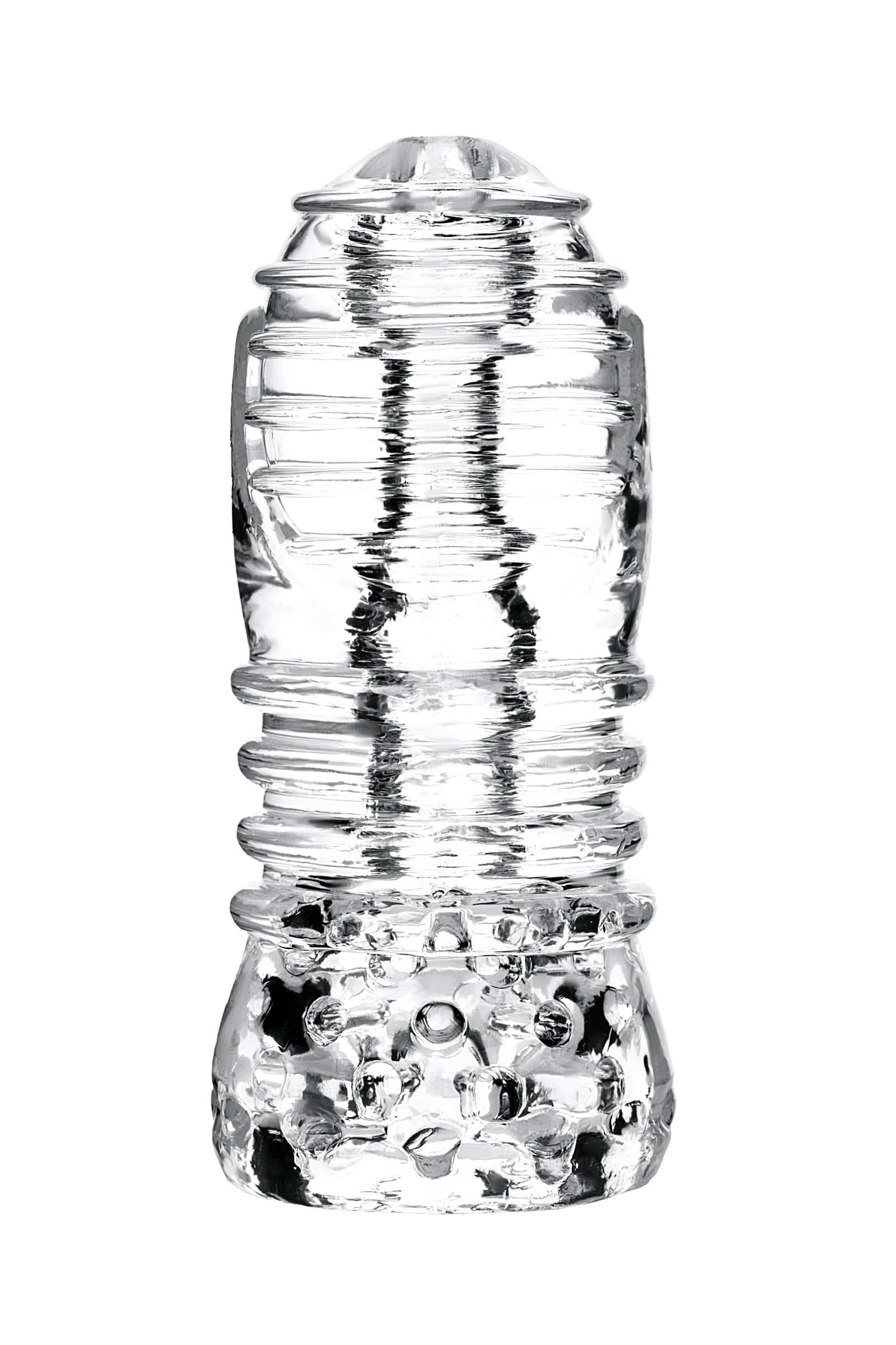 Lingam by TOYFA Masturbator , Savitri, TPE, Şeffaf, 14 cm - Görsel 2