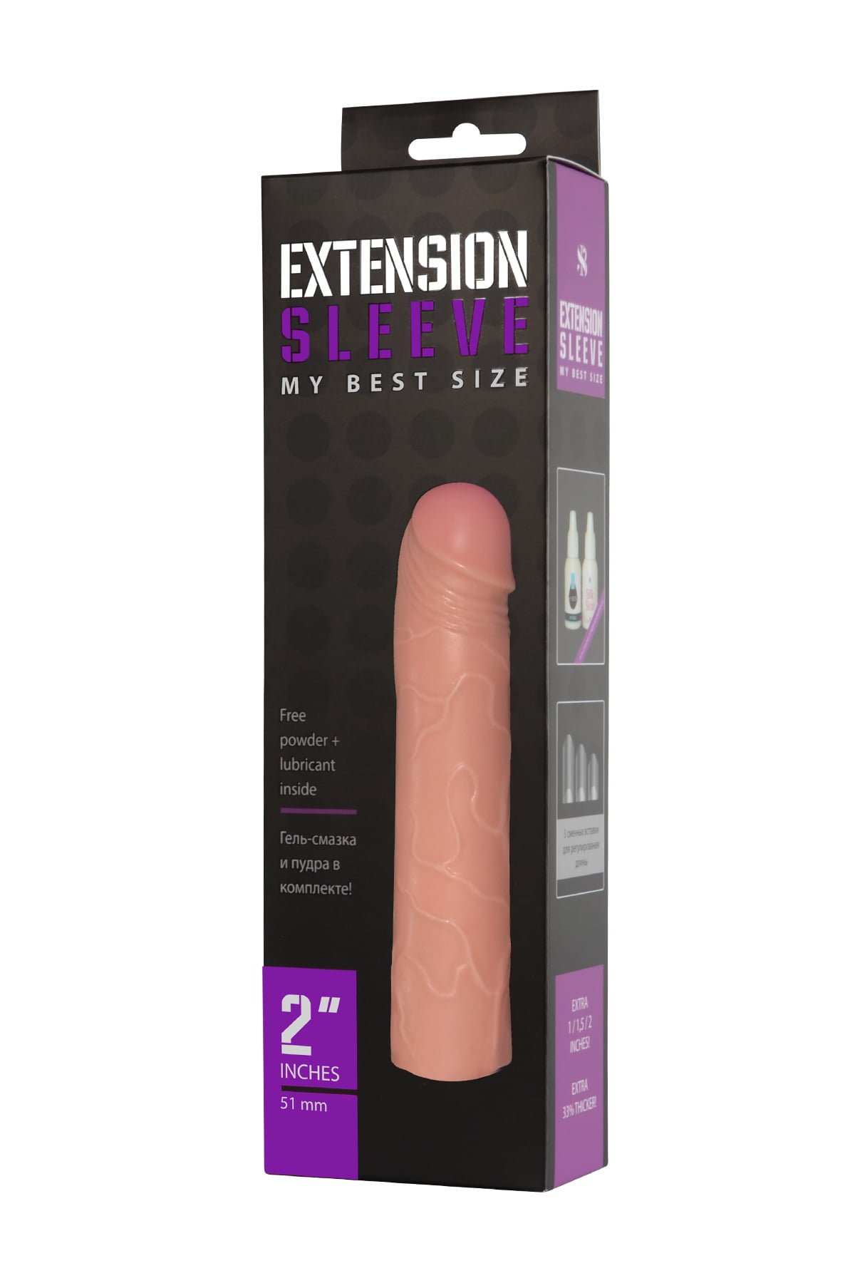 Sitabella Penis Kılıfı Seti, Uzunluk 185 mm, çap 48 mm - Görsel 2