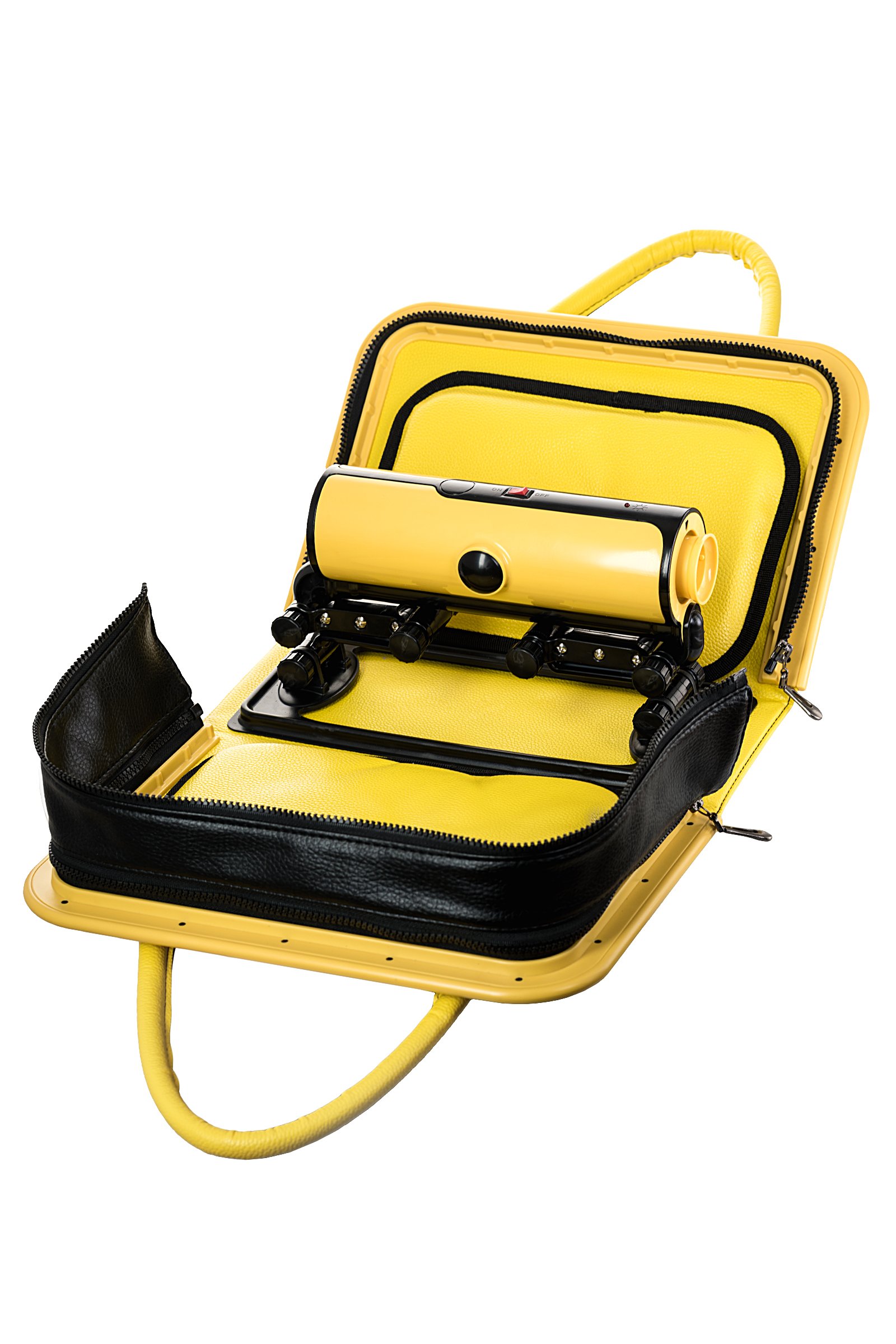 MotorLovers F*ckBag Seks Makinesi, ABS, Sarı, 36 cm - Görsel 2