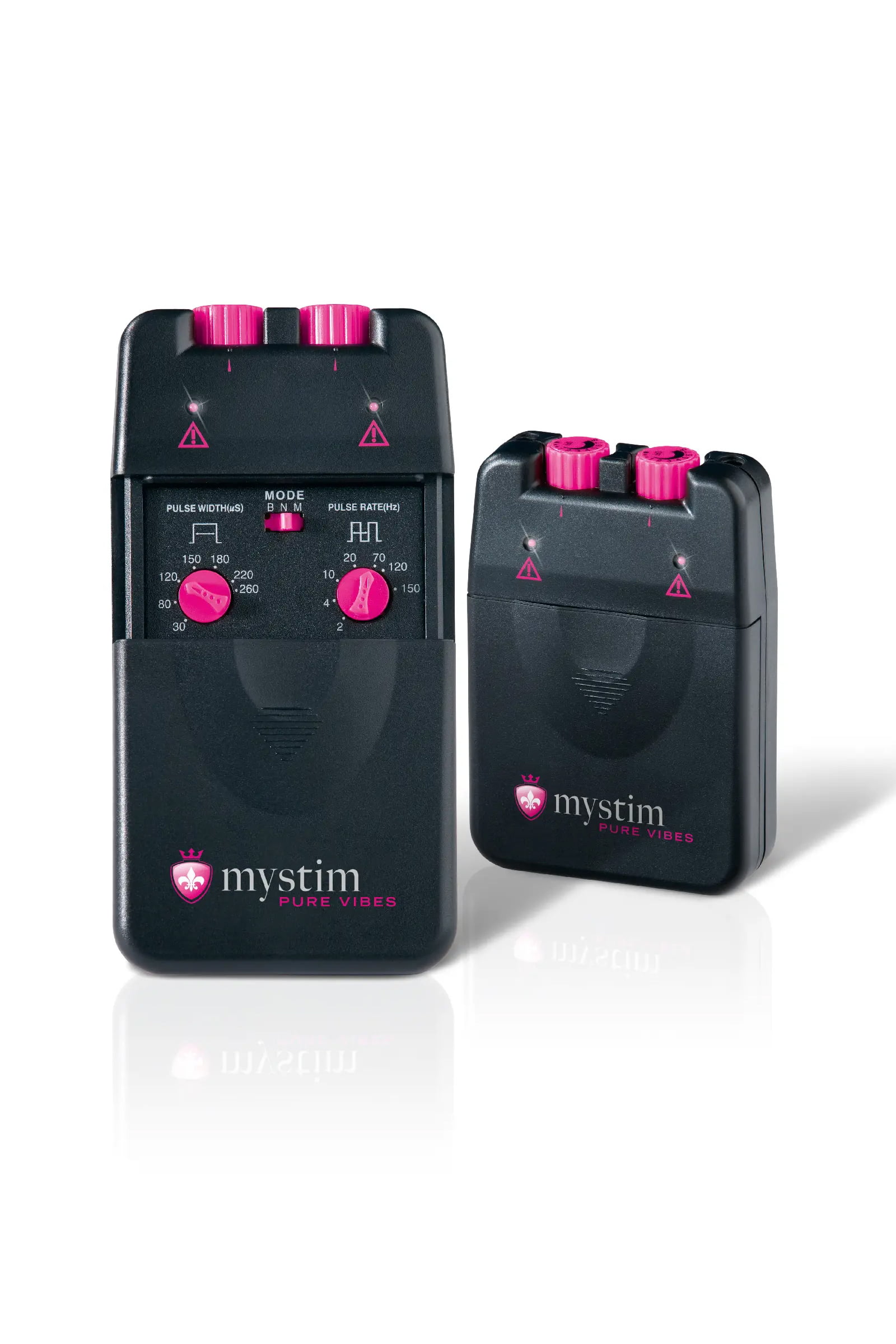 Mystim Cluster Buster Darbe Kaynağı, uzaktan kumanda, digital, 12 program, siyah - Görsel 4