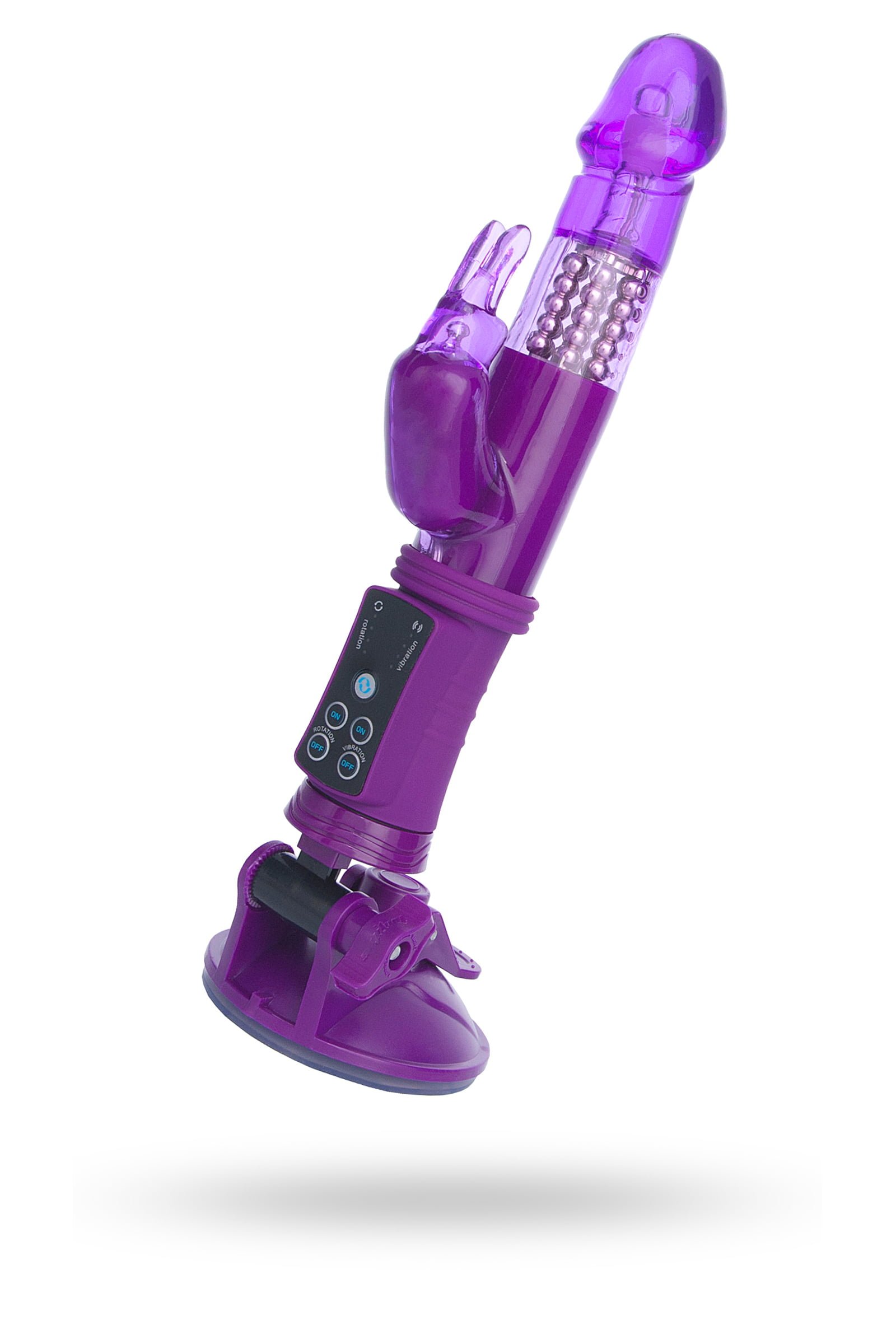 A-Toys by TOYFA Klitoral Uyarıcı Vibratör, TPR, Mor, 22 cm