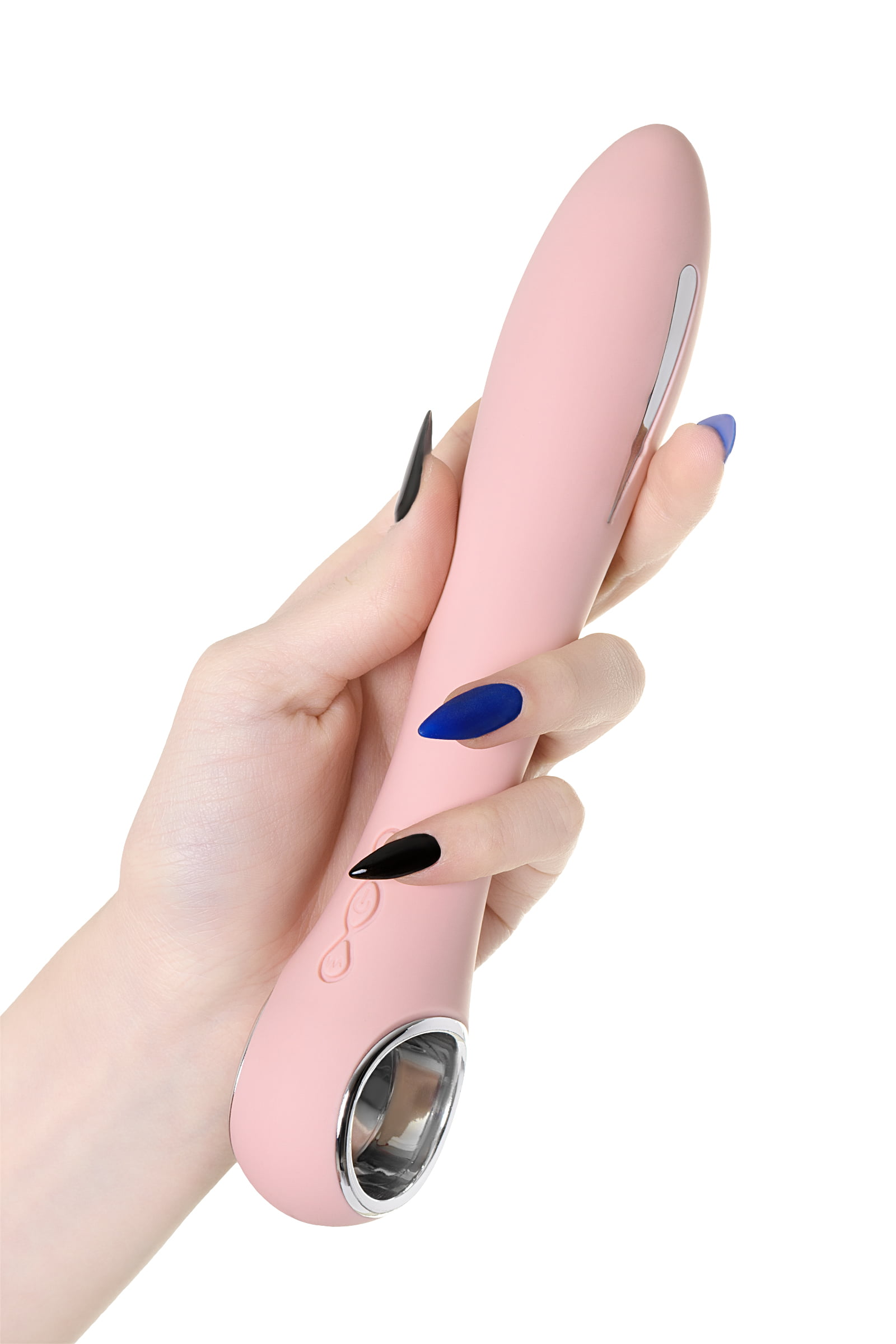 PHYSİCS GALVANİ VİBE Elektro Vibratör, silikon, pembe, 21 cm - Görsel 6