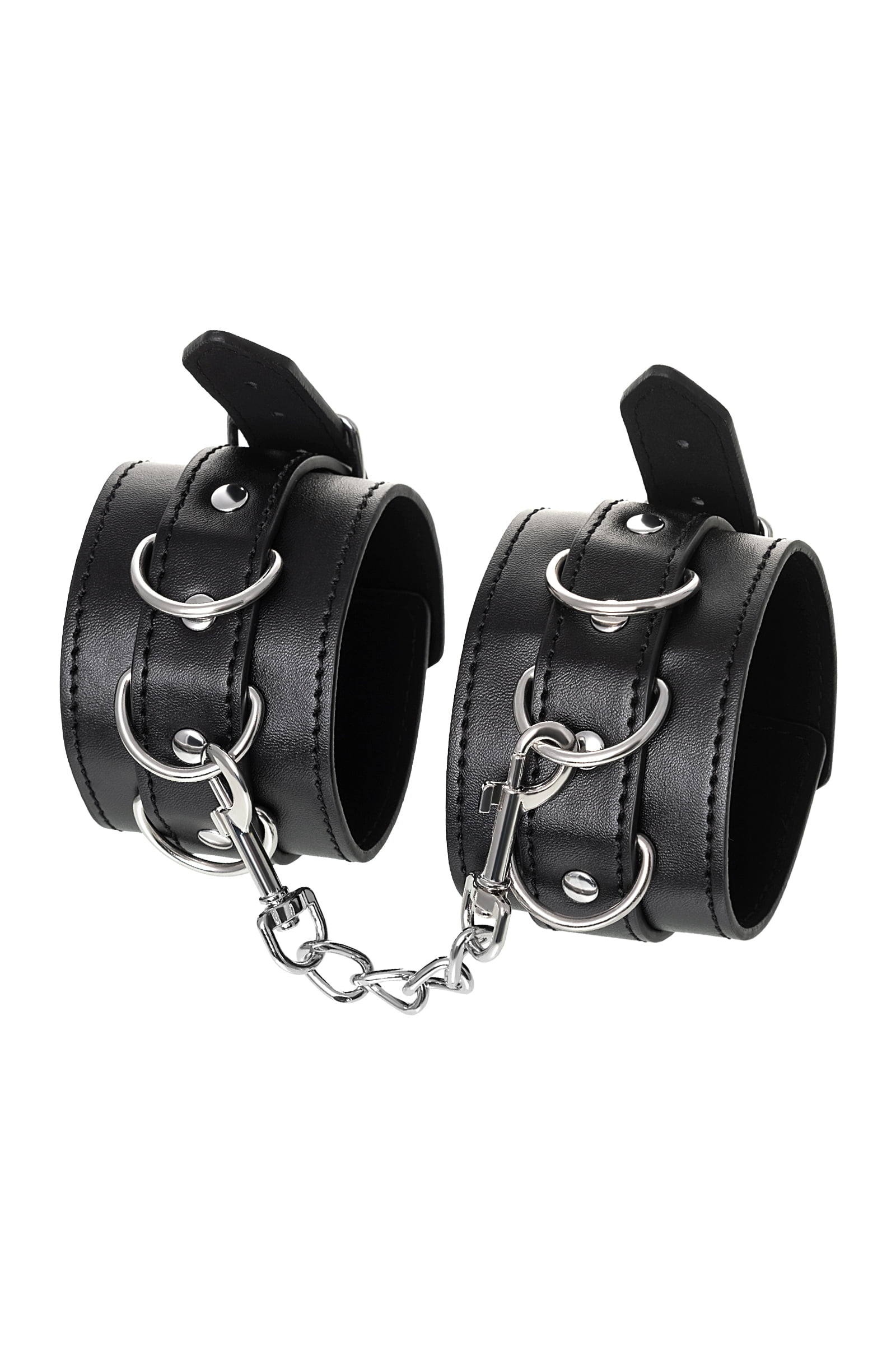 Anonymo BDSM Ayak Kelepçe #0153, PU deri, siyah, 26,5 cm - Görsel 6