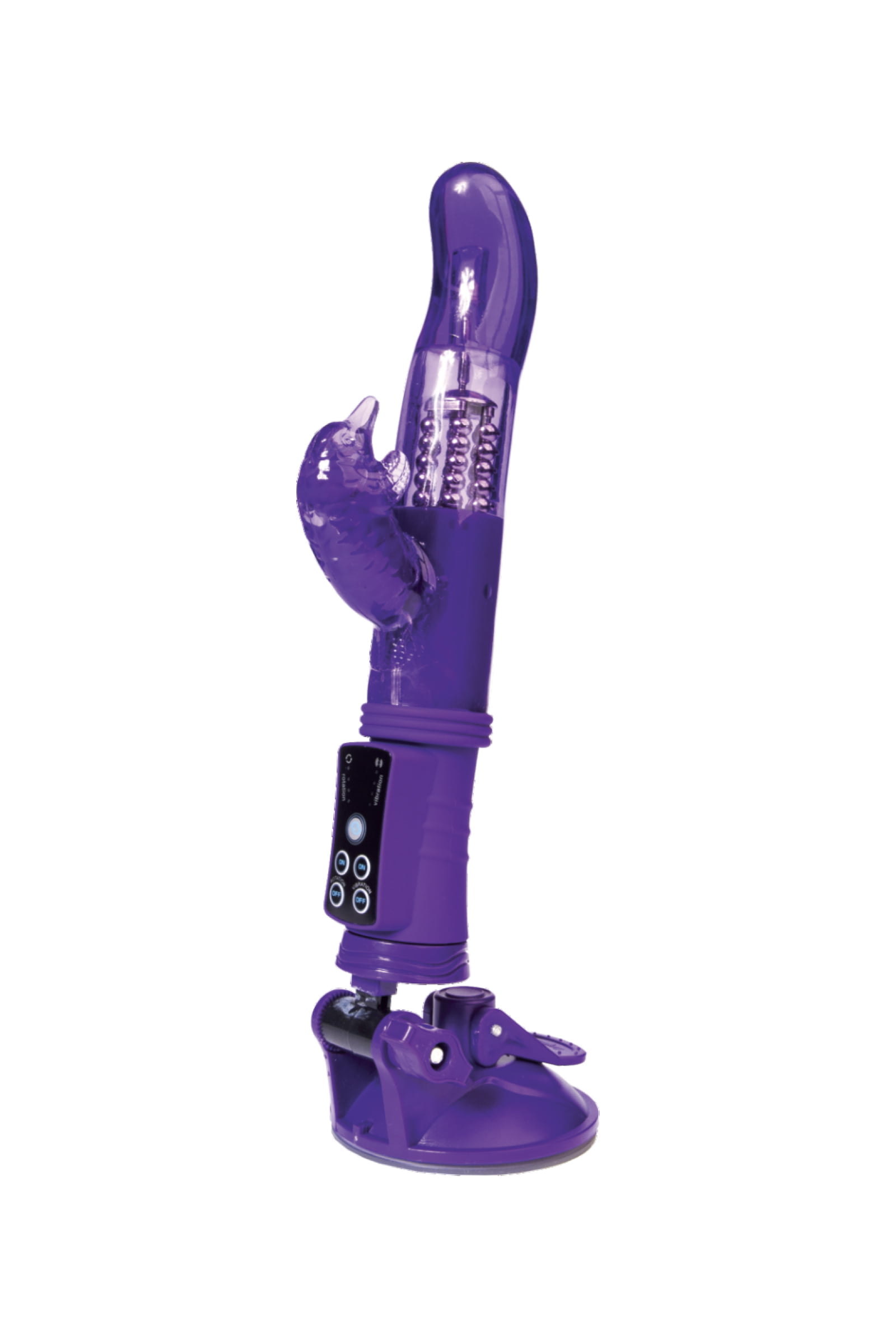 A-Toys by TOYFA Klitoral Uyarıcı Vibratör, TPR, Mor, 22,5 cm - Görsel 2