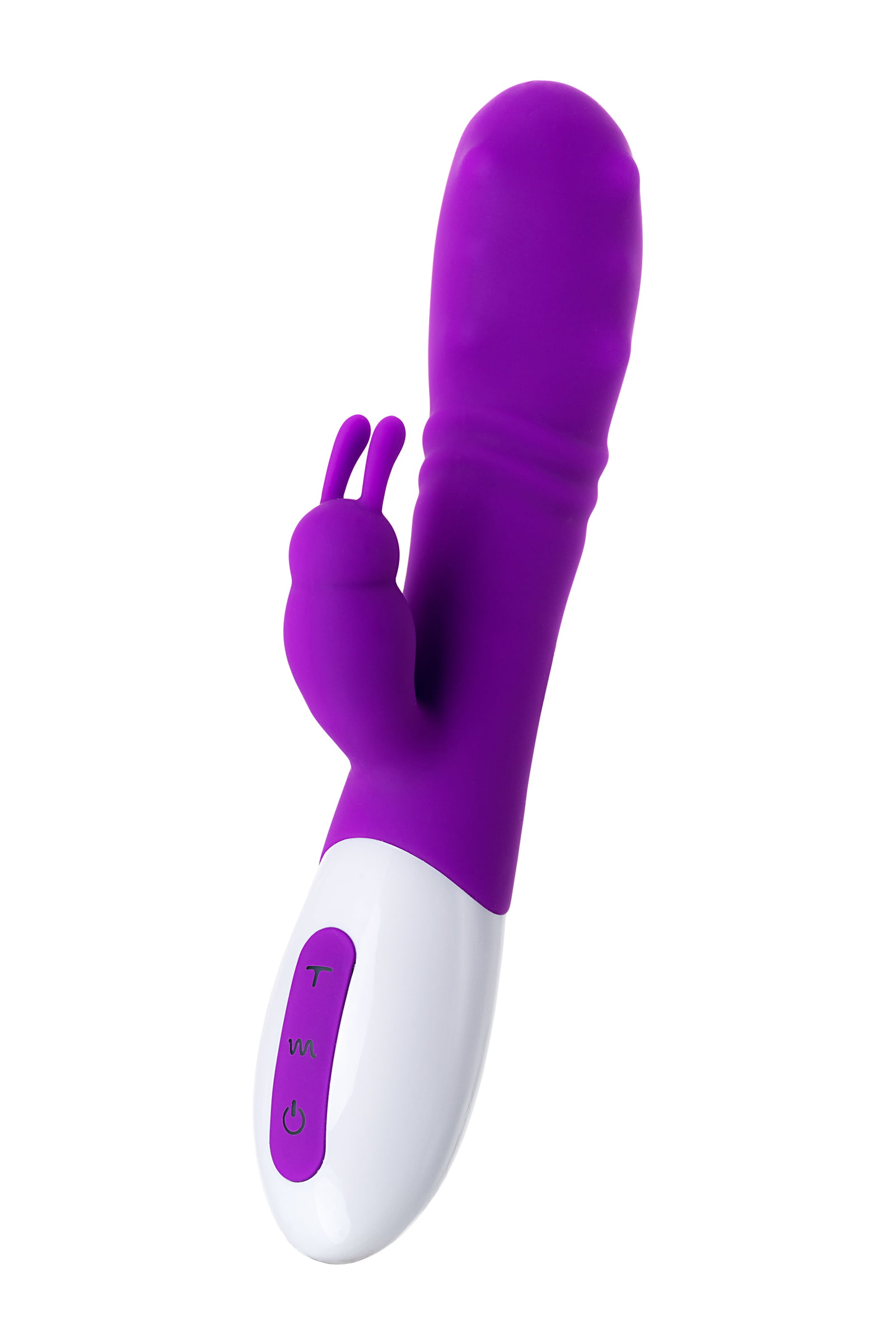 JOS TATY Klitoral Uyarıcı Vibratör, silikon, mor, 21,5 cm - Görsel 3