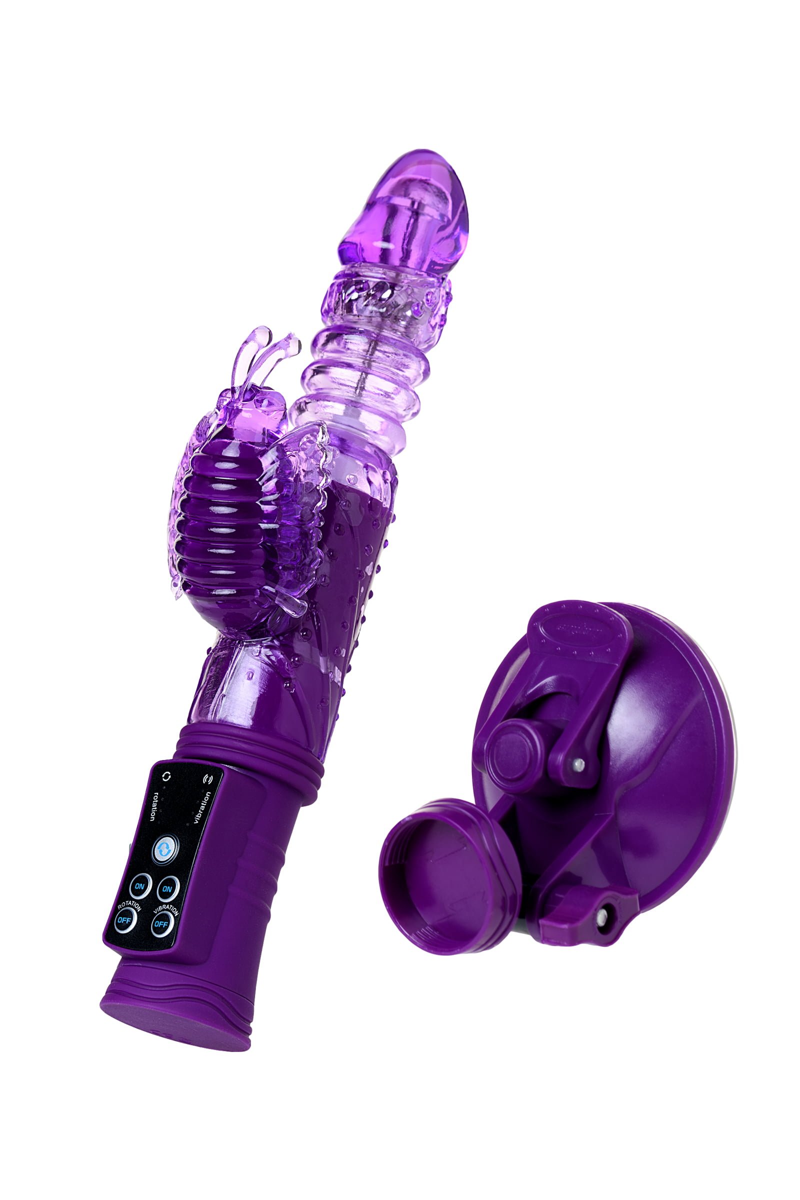 A-Toys by TOYFA High-Tech Klitoral Uyarıcı Vibratör, TPR, mor, 23 cm - Görsel 7