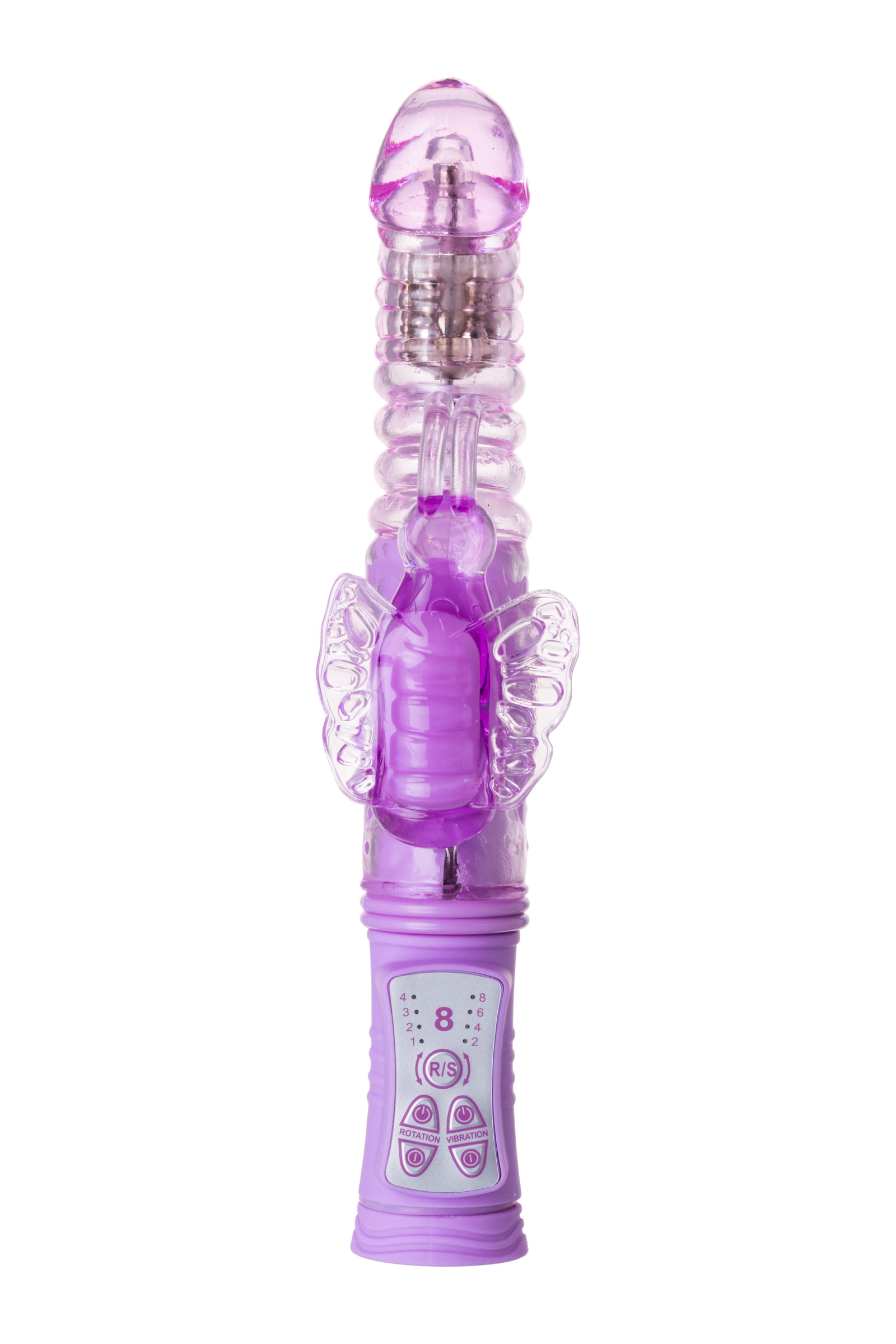 A-Toys by TOYFA Serk High-Tech Klitoral Uyarıcı Vibratör, TPE, mor, 24,5 cm - Görsel 4