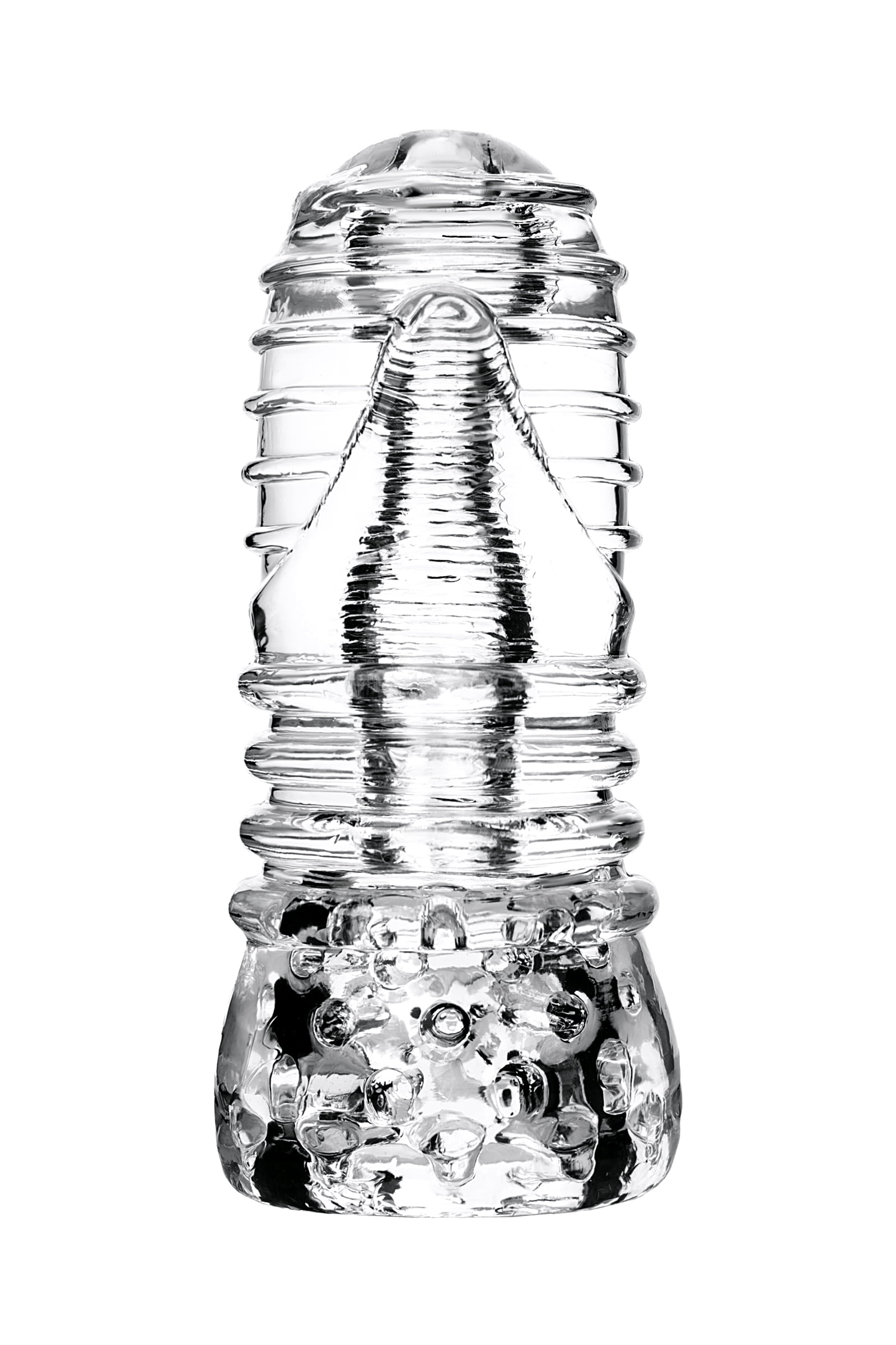 Lingam by TOYFA Masturbator , Savitri, TPE, Şeffaf, 14 cm - Görsel 3
