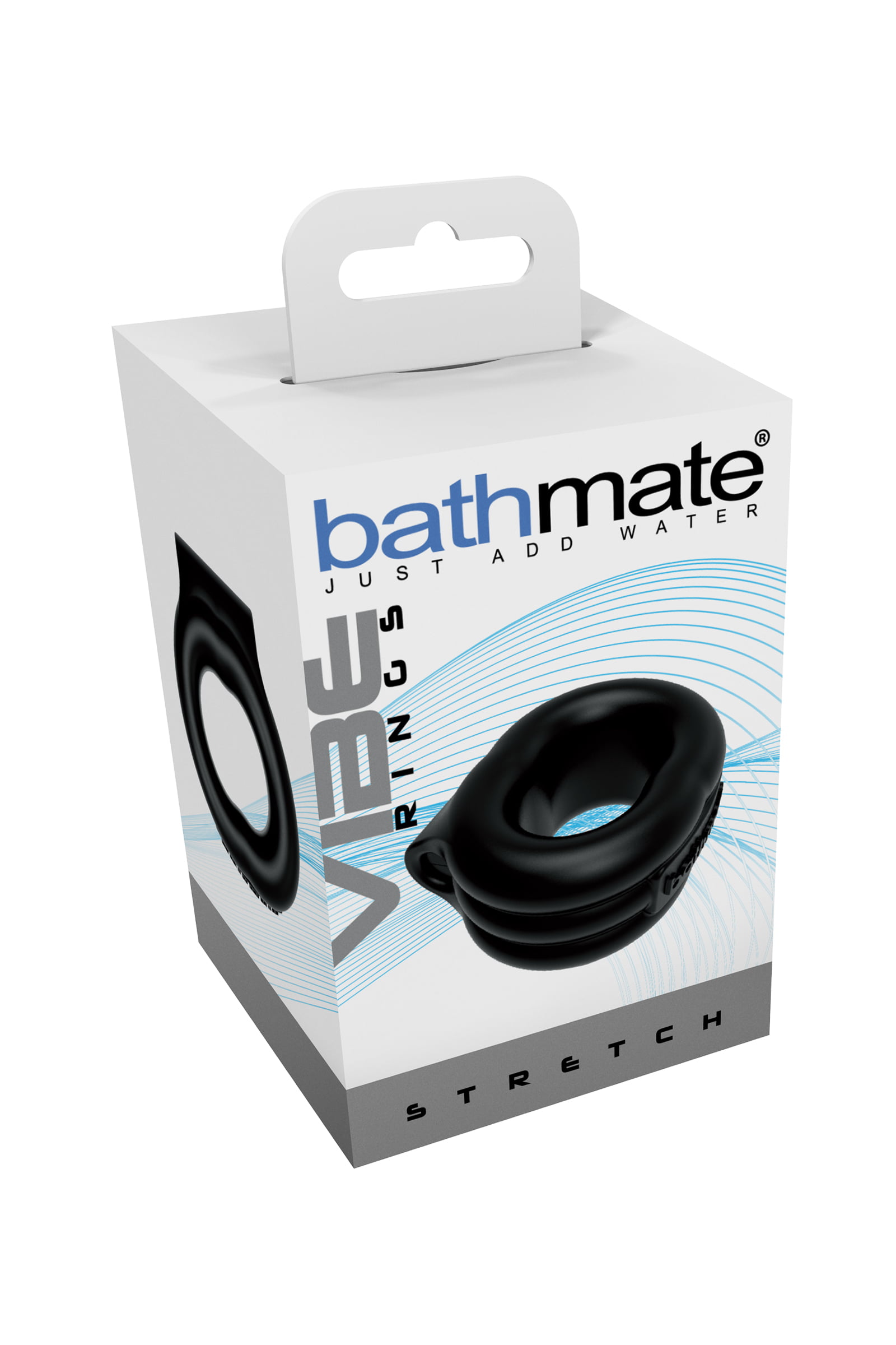 Bathmate Penis üzerindeki titreşim halkası Stretch, elastomex, siyah, Ø5 cm - Görsel 5
