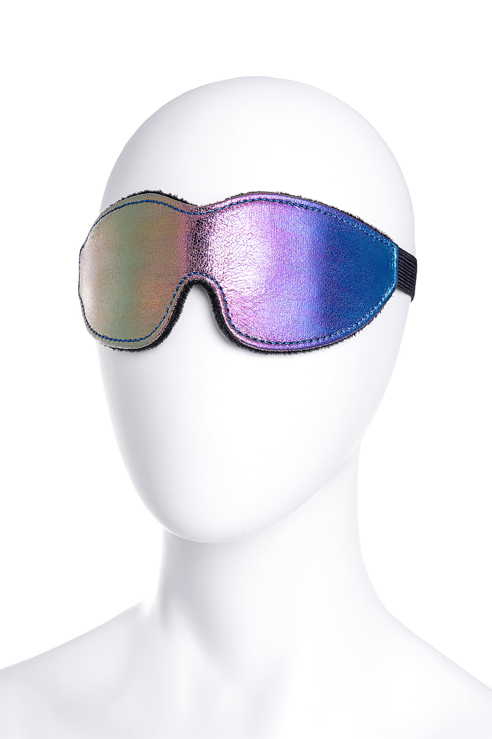 Anonymo BDSM Maske #0201, PVC, baskılı, 27,5 cm - Görsel 8