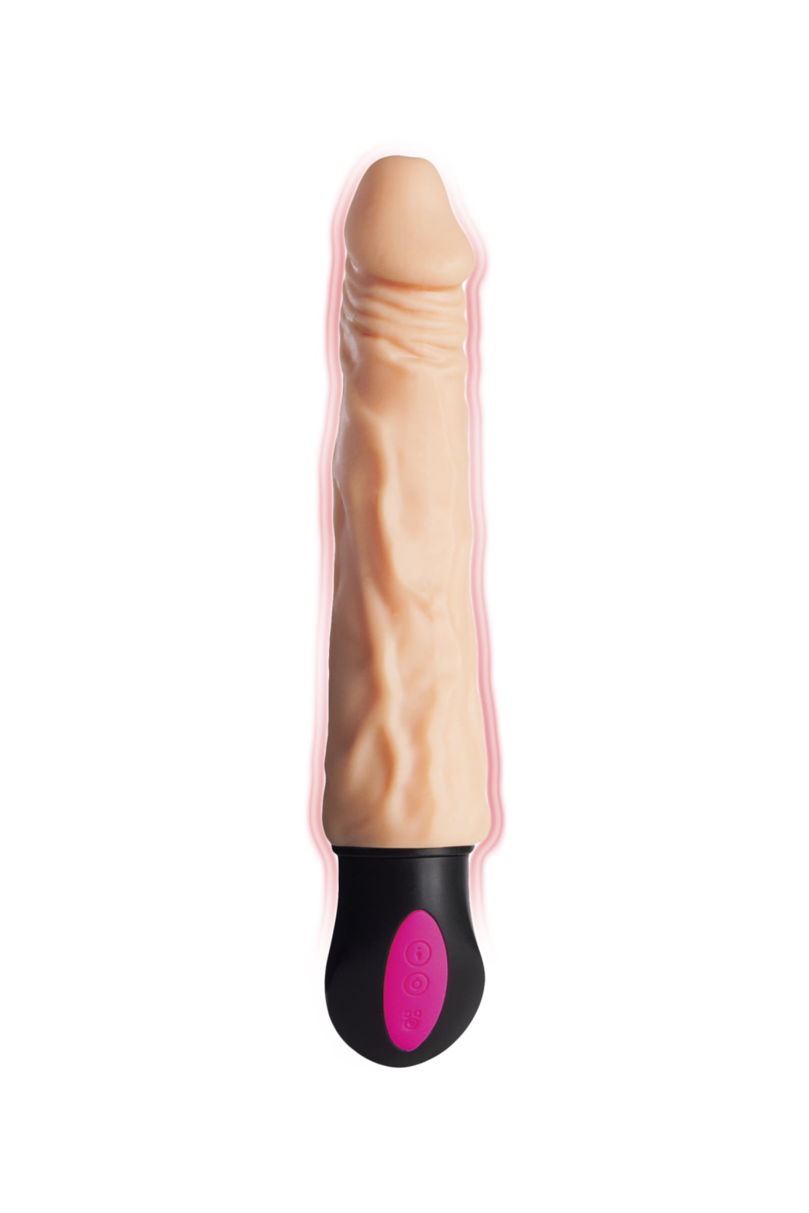 A-Toys by TOYFA Isıtmalı Realistik Vibratörü, TPE, Ten, 25 cm - Görsel 2