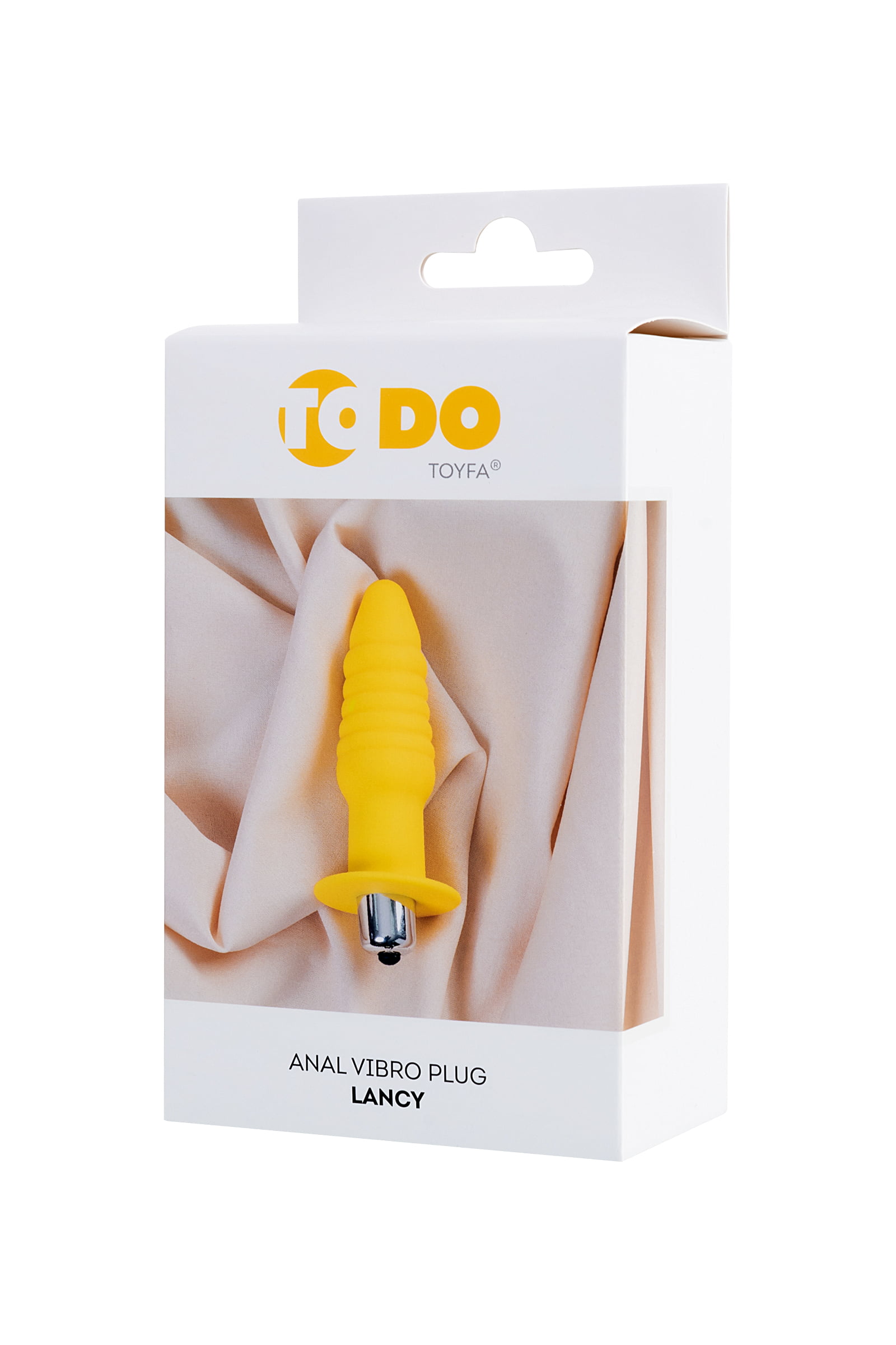 ToDo by Toyfa Lancy Anal Plug, silikon, sarı, 11 cm - Görsel 6