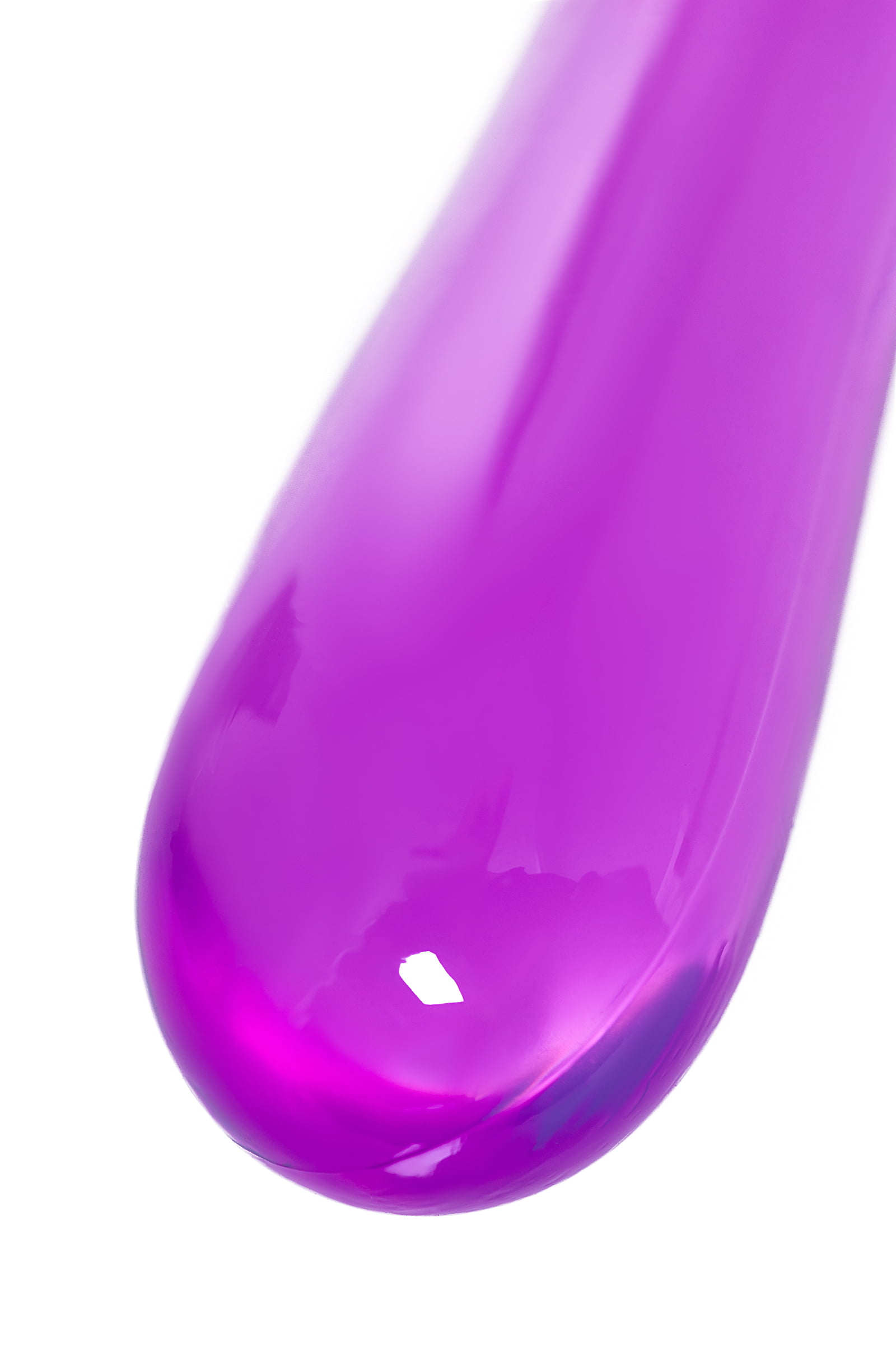 A-Toys by TOYFA Çift Taraflı Jel Dildo Frica, TPE, mor, 23 cm - Görsel 10