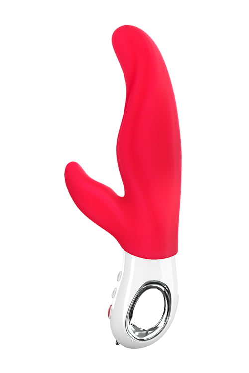Fun Factory LADY Bİ Vibratör, silikon, kırmızı, 22 cm - Görsel 3