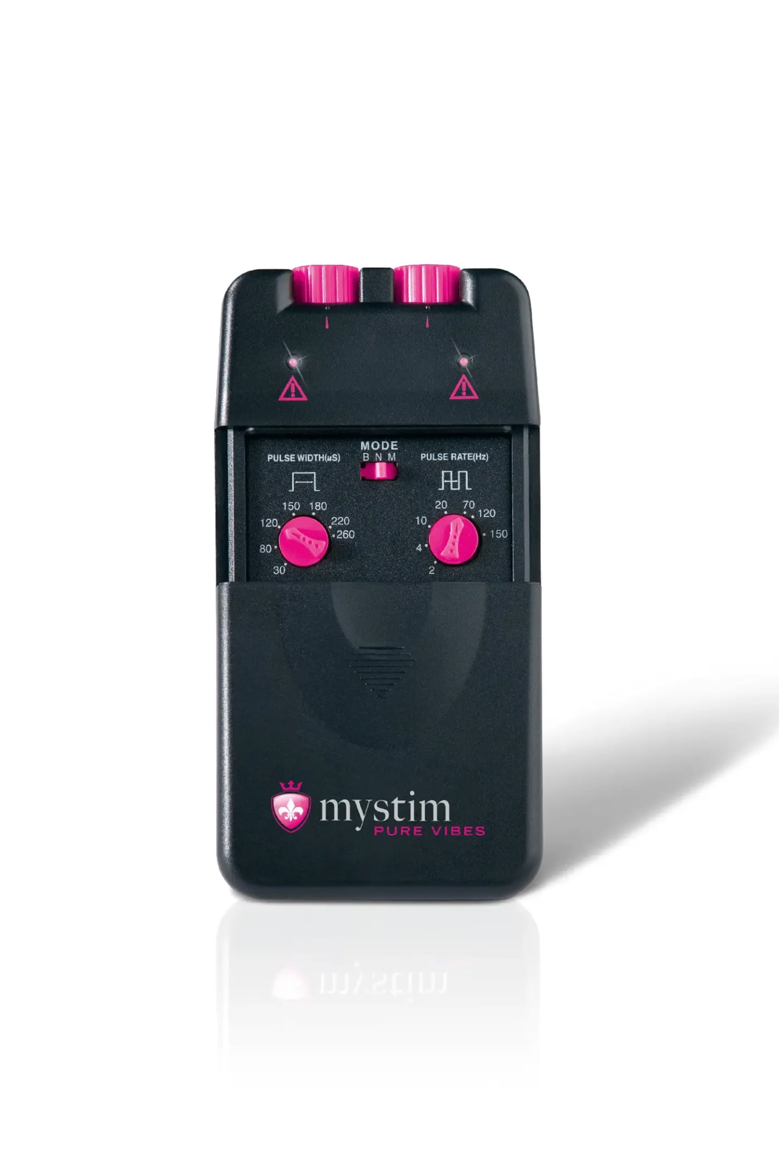 Mystim Cluster Buster Darbe Kaynağı, uzaktan kumanda, digital, 12 program, siyah - Görsel 2
