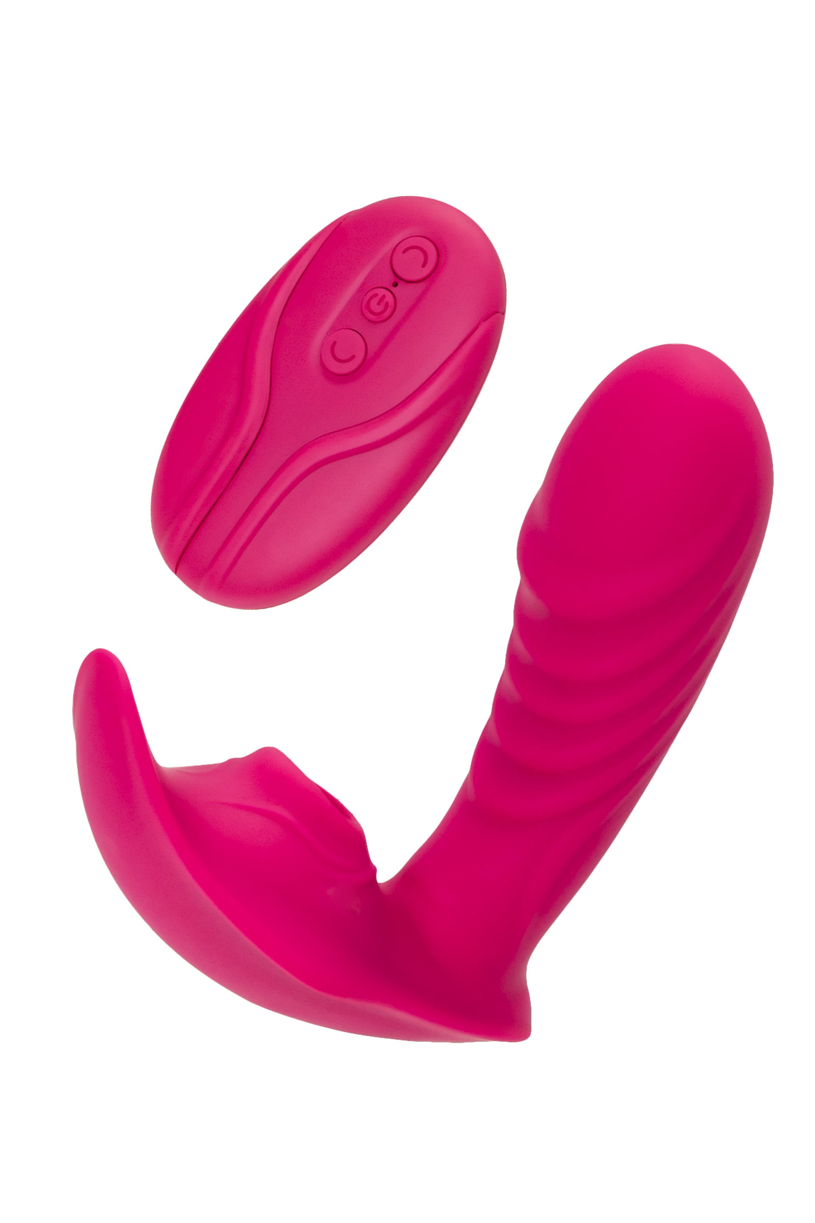 JOS Shani Vakum Dalga G Noktası Vibrator, Silikon, Pembe, 12 cm - Görsel 5