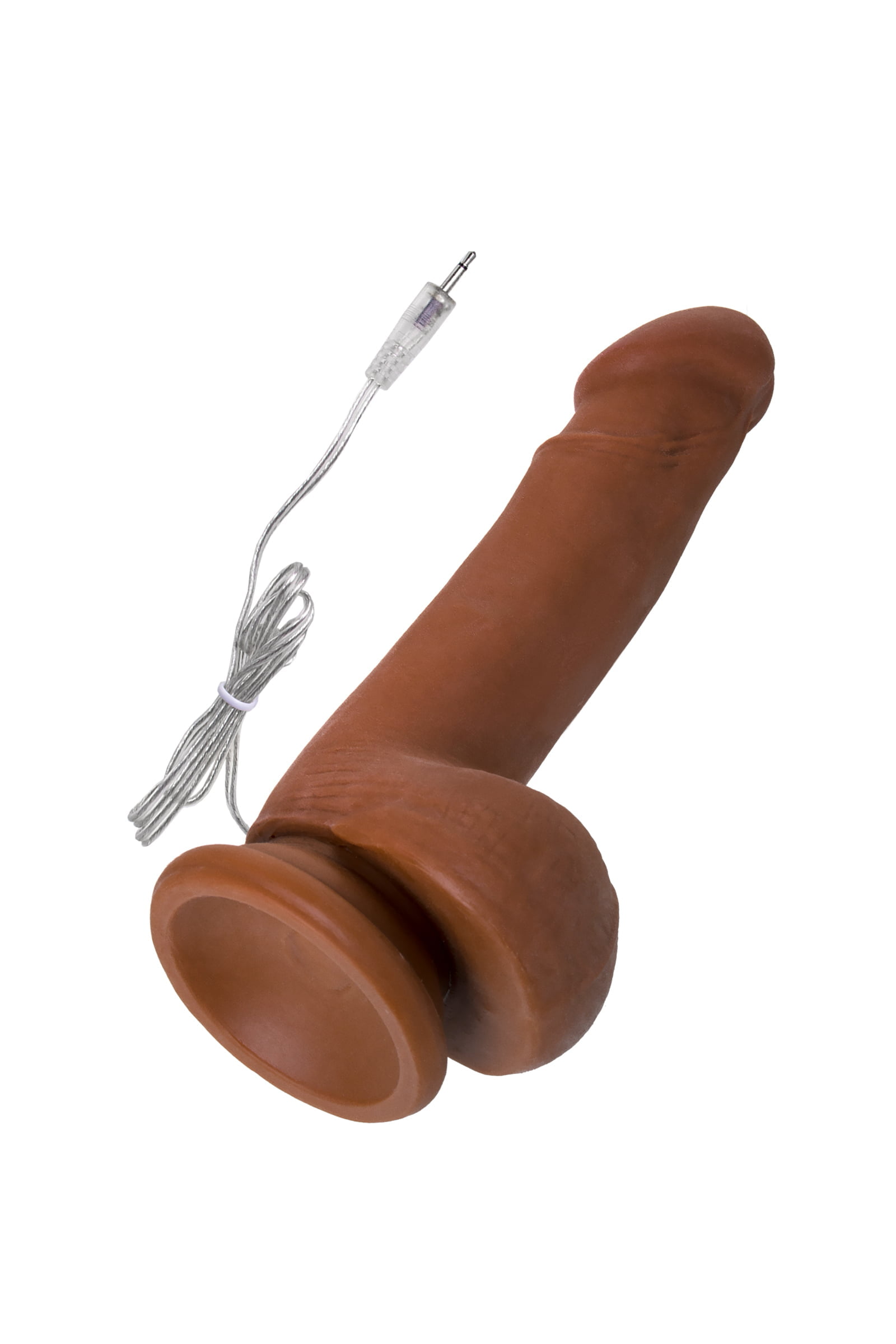 RealStick Elite Mulatto Gerçekçi Vibratör, kahverengi, 13 cm - Görsel 7