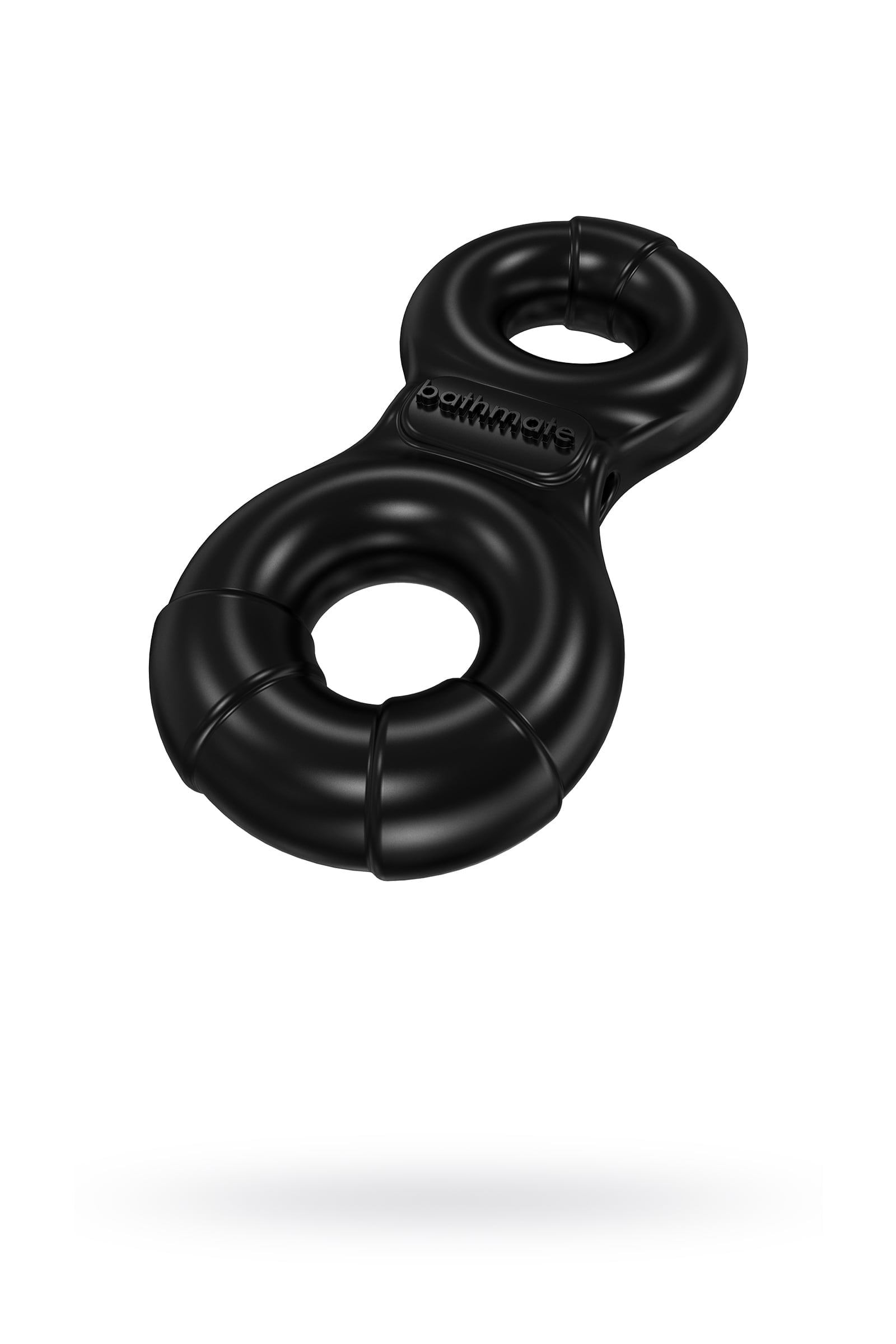Bathmate Penis üzerindeki titreşim halkası Eight, elastomex, siyah, Ø4-5 cm