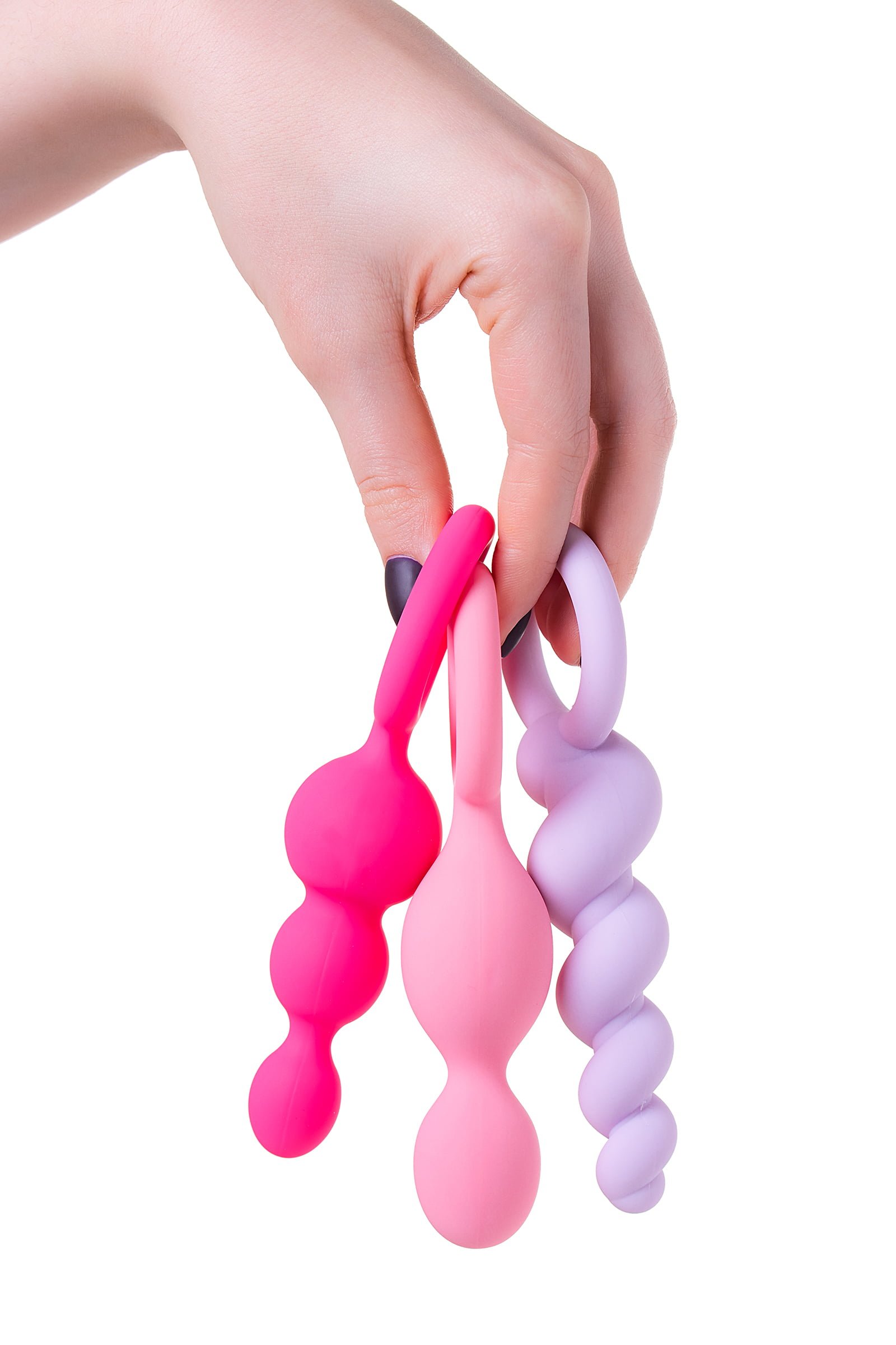Satisfyer Booty Call (set of 3) Anal Plug Seti, silikon, çeşitli, 13,5 cm - Görsel 8