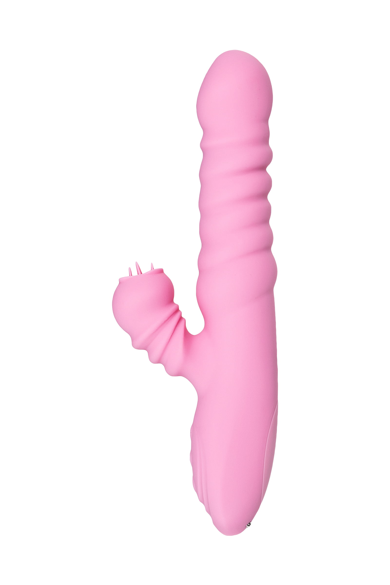 JOS Lixy Vibratör, Yukarı ve Aşağı Fonksiyonlu, Silikon, Pembe, 23 cm - Görsel 2