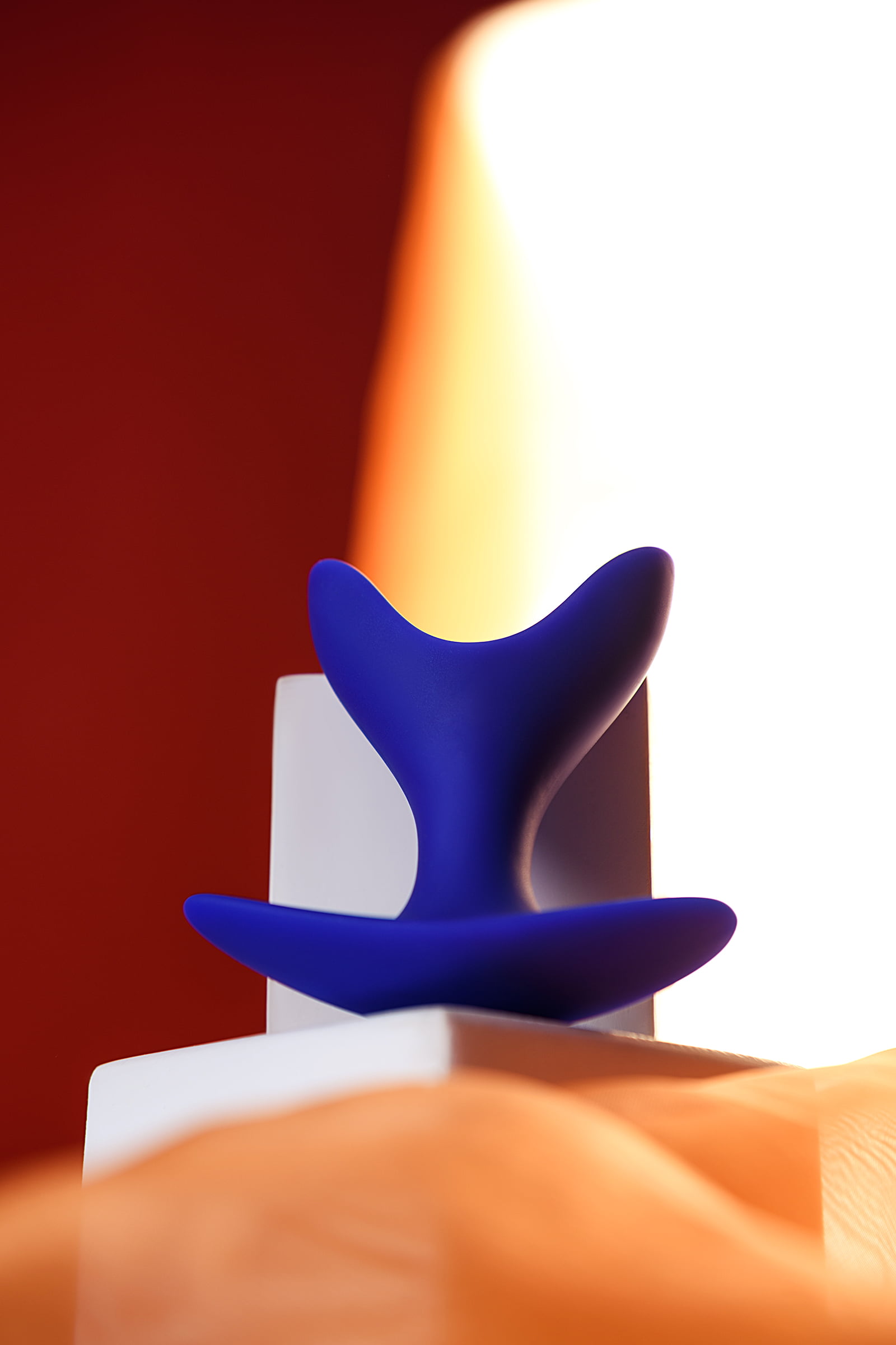 ToDo by Toyfa Bloom genişleyen anal Kılıf, silikon, mavi, 8,5 cm, Ø 4,5 cm - Görsel 8