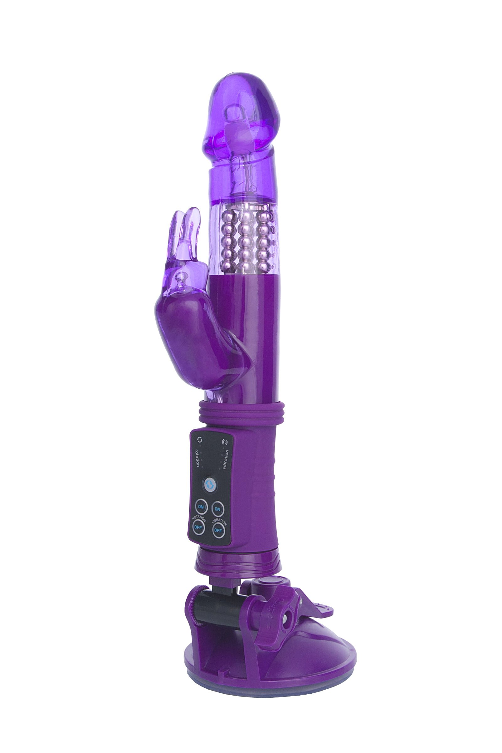 A-Toys by TOYFA Klitoral Uyarıcı Vibratör, TPR, Mor, 22 cm - Görsel 6