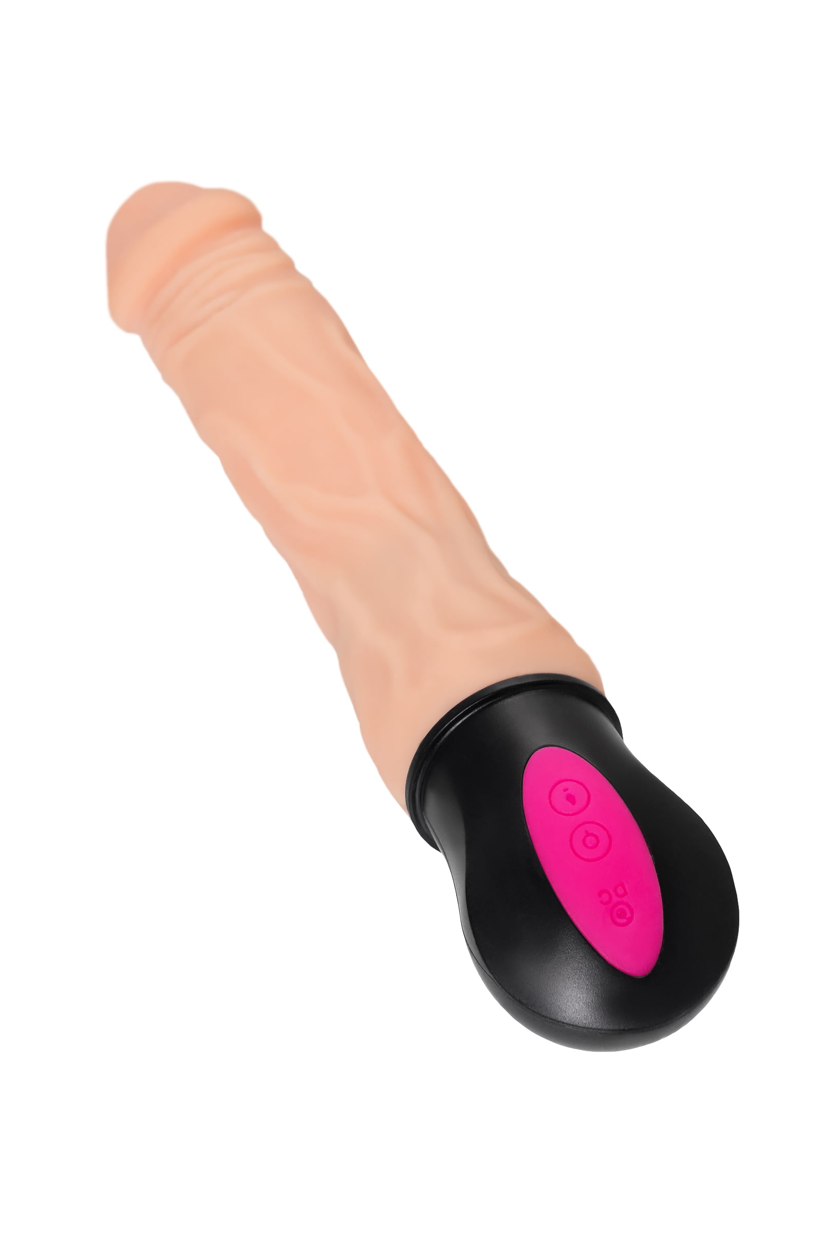 A-Toys by TOYFA Isıtmalı Realistik Vibratörü, TPE, Ten, 25 cm - Görsel 6