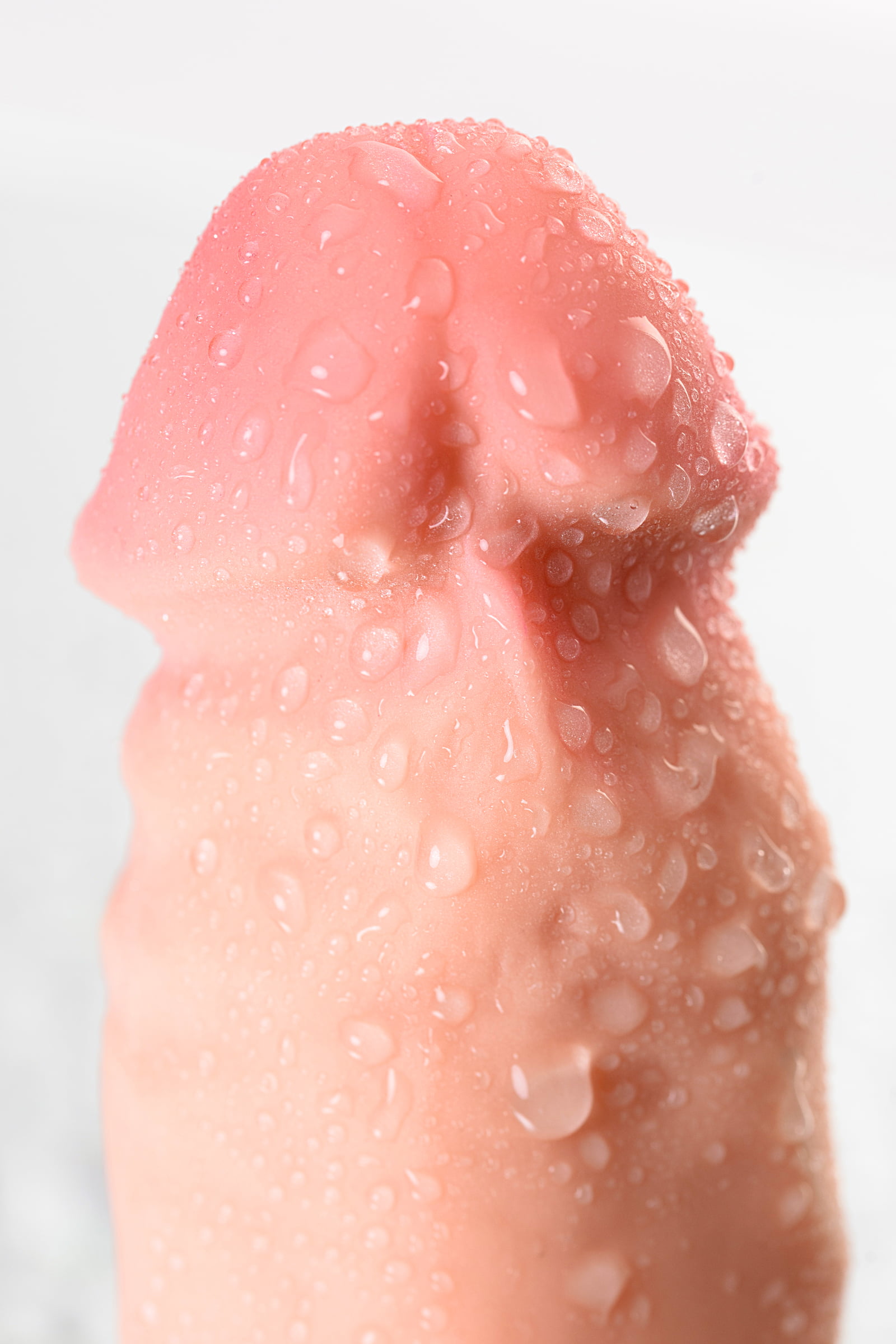 RealStick Elite Oliver Dildo, TPR, Şeffaf, 18,5 cm - Görsel 9
