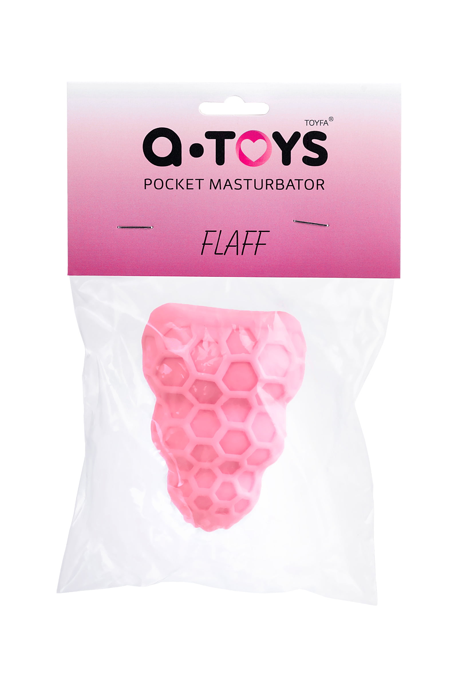 A-Toys by TOYFA Masturbator Flaff, TPE, pembe, 8cm, Ø 2,9 cm - Görsel 6