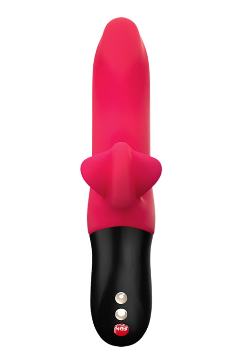 Fun Factory Bİ STRONİC FUSİON Vibratör, silikon, kırmızı, 22 cm - Görsel 2