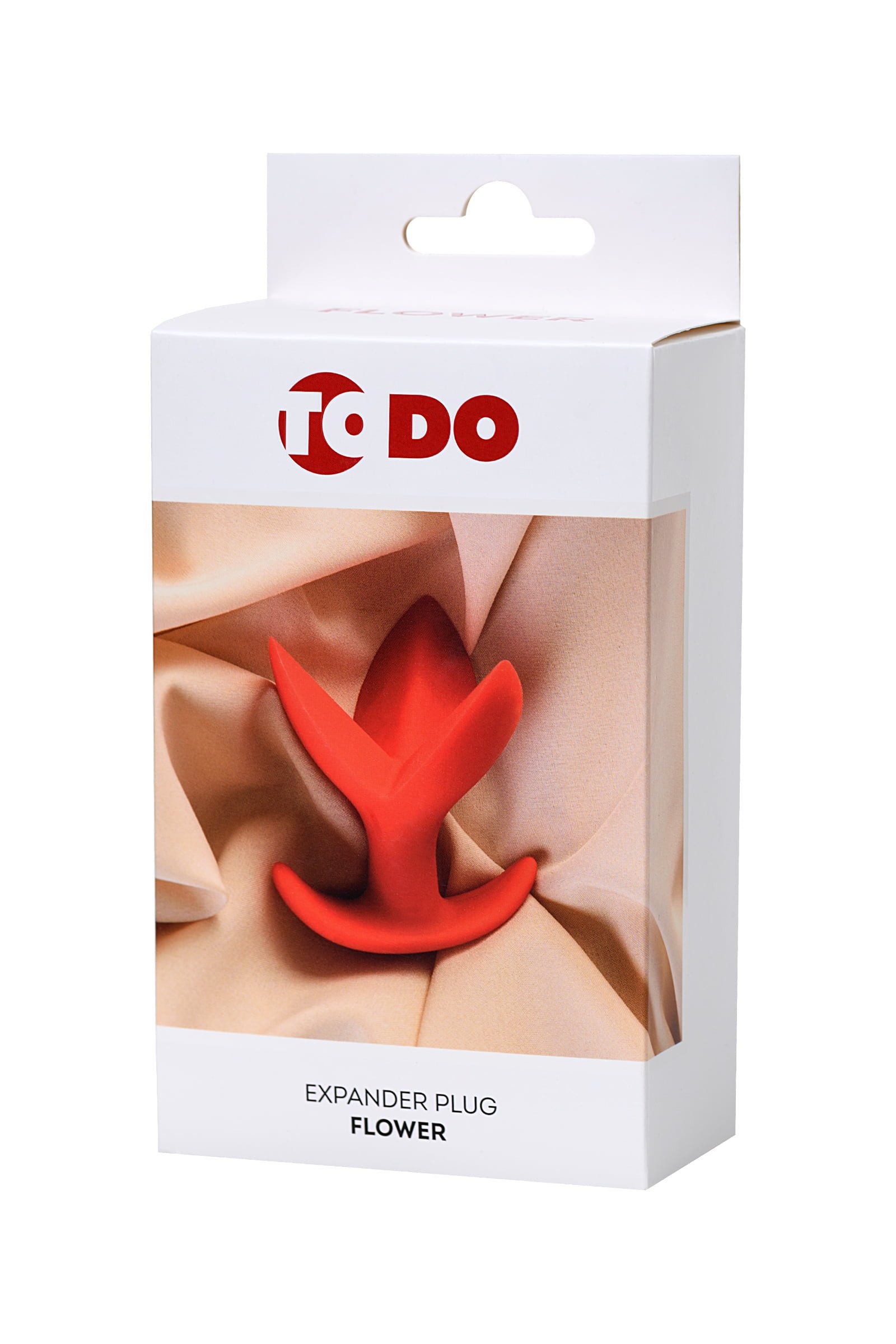 ToDo by Toyfa Flower Genişleyen anal Kılıf, silikon, kırmızı, 9 cm, Ø 6 cm - Görsel 6
