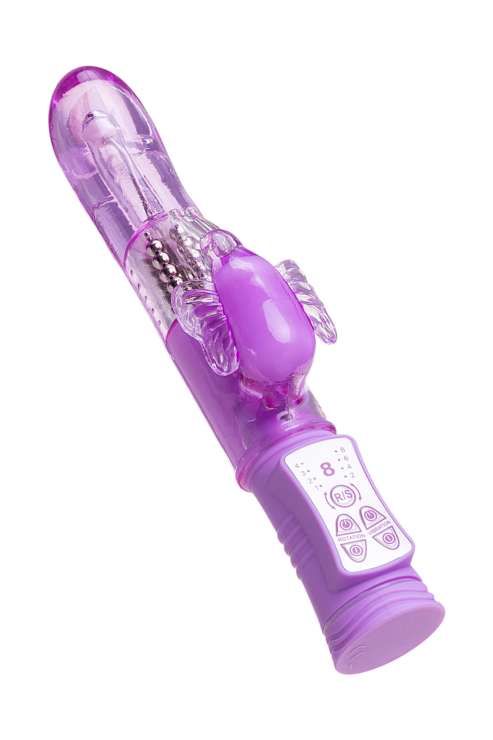 A-Toys by TOYFA High-Tech Vibratör, TPE, mor, 22,4 cm - Görsel 6