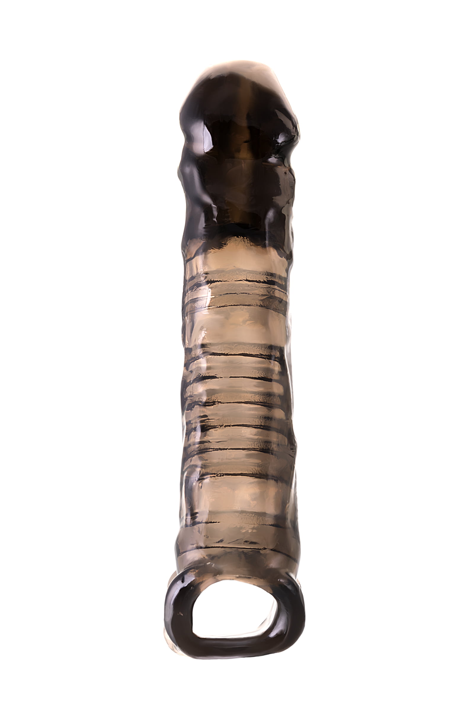 Toyfa XLover Penis Klıfı, Boyutu Arttırıcı, TPE, siyah, Şeffaf, 22.5 cm - Görsel 2
